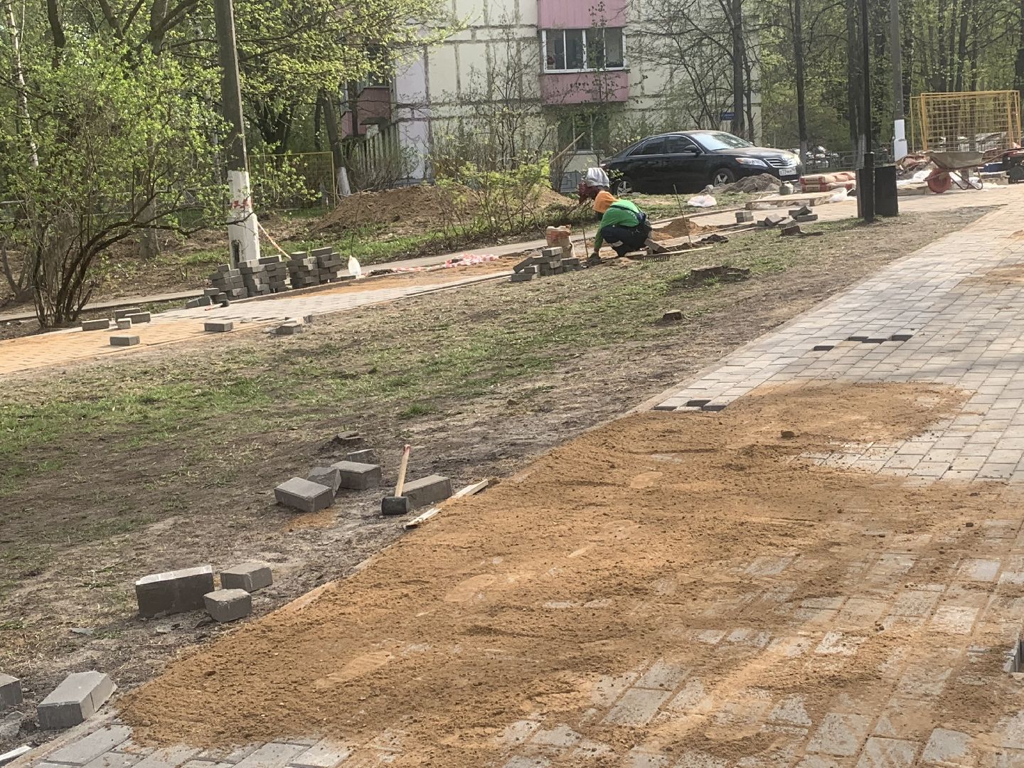 Аллея Славы,Благоустройство