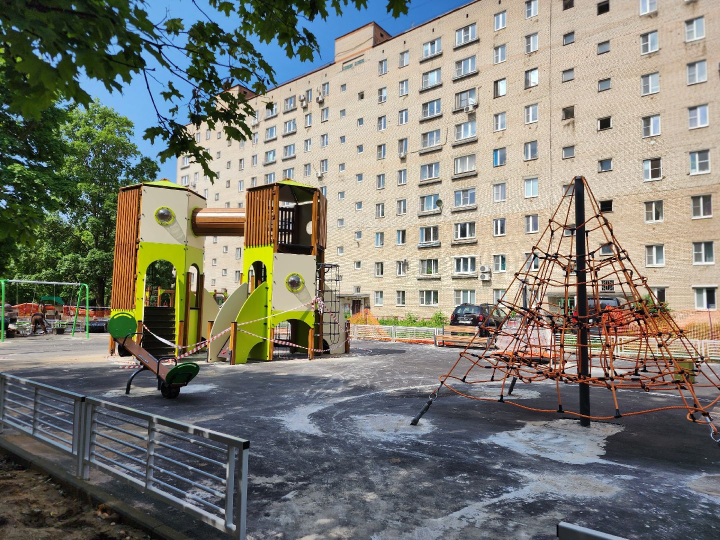 фрязино, детские игровые площадки, благоустройство, дети,