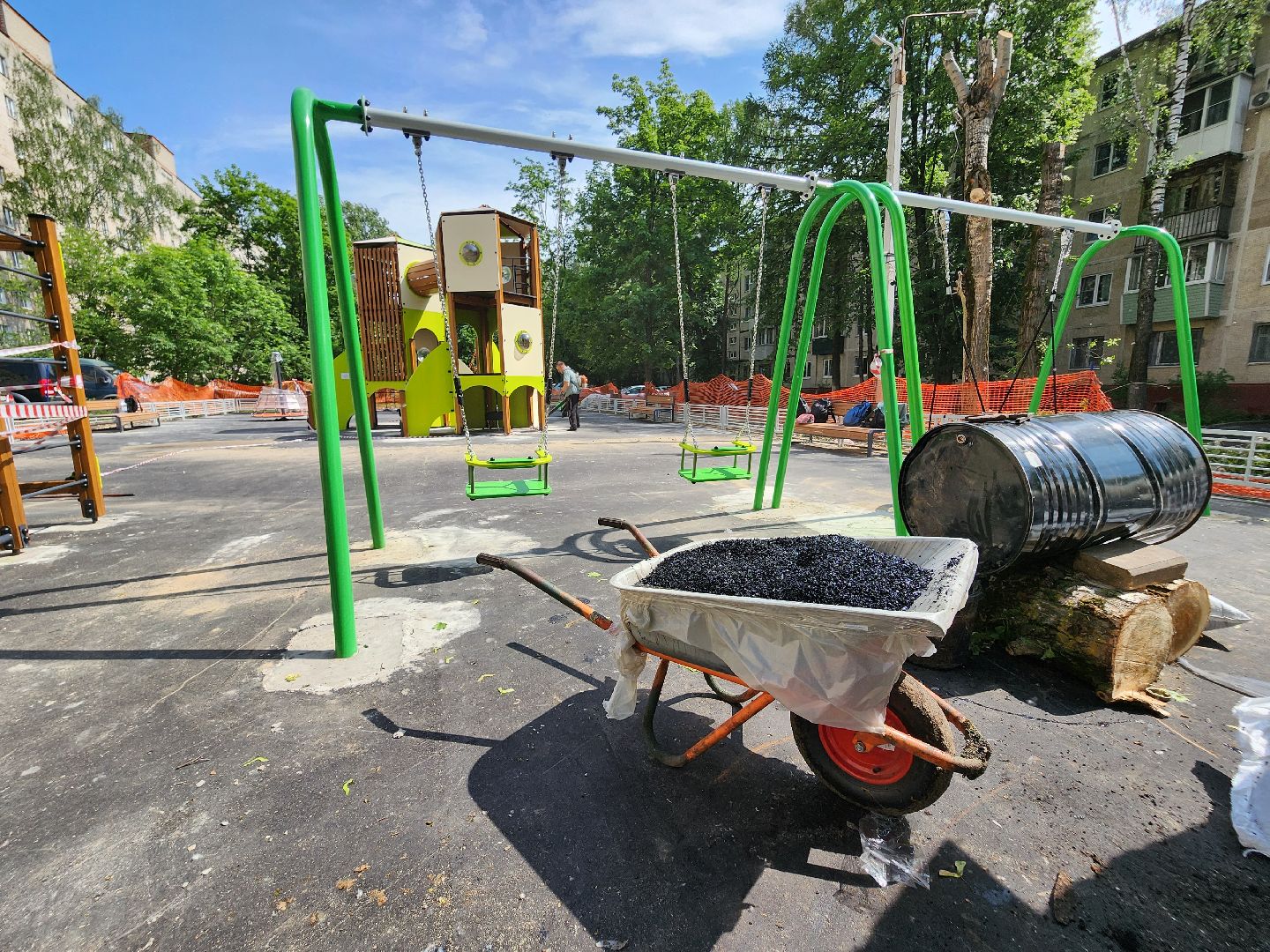фрязино, детские игровые площадки, благоустройство, дети,