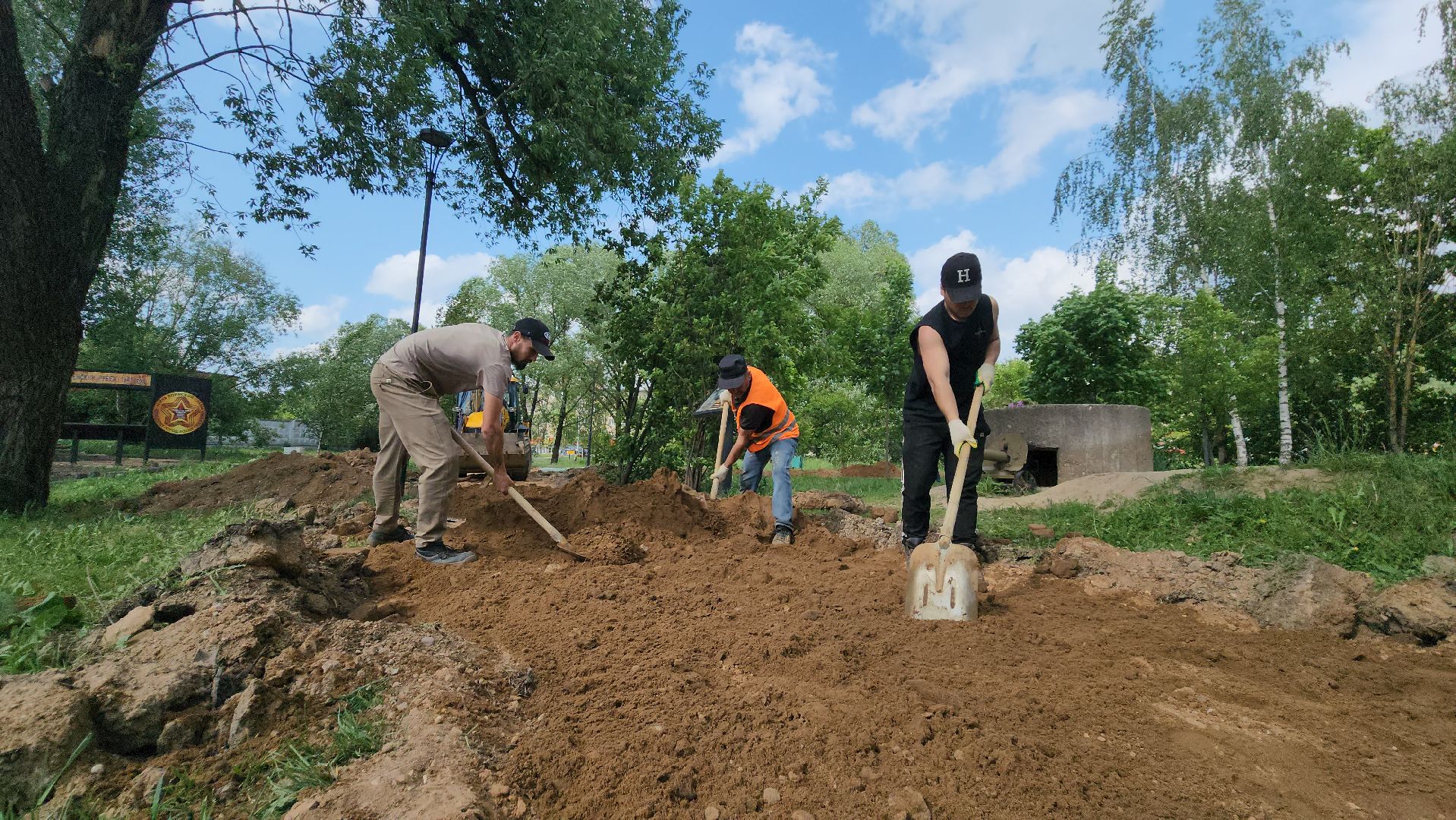 Парк, благоуйстройство, Лобня, Тропинки, пешеходные дороги,