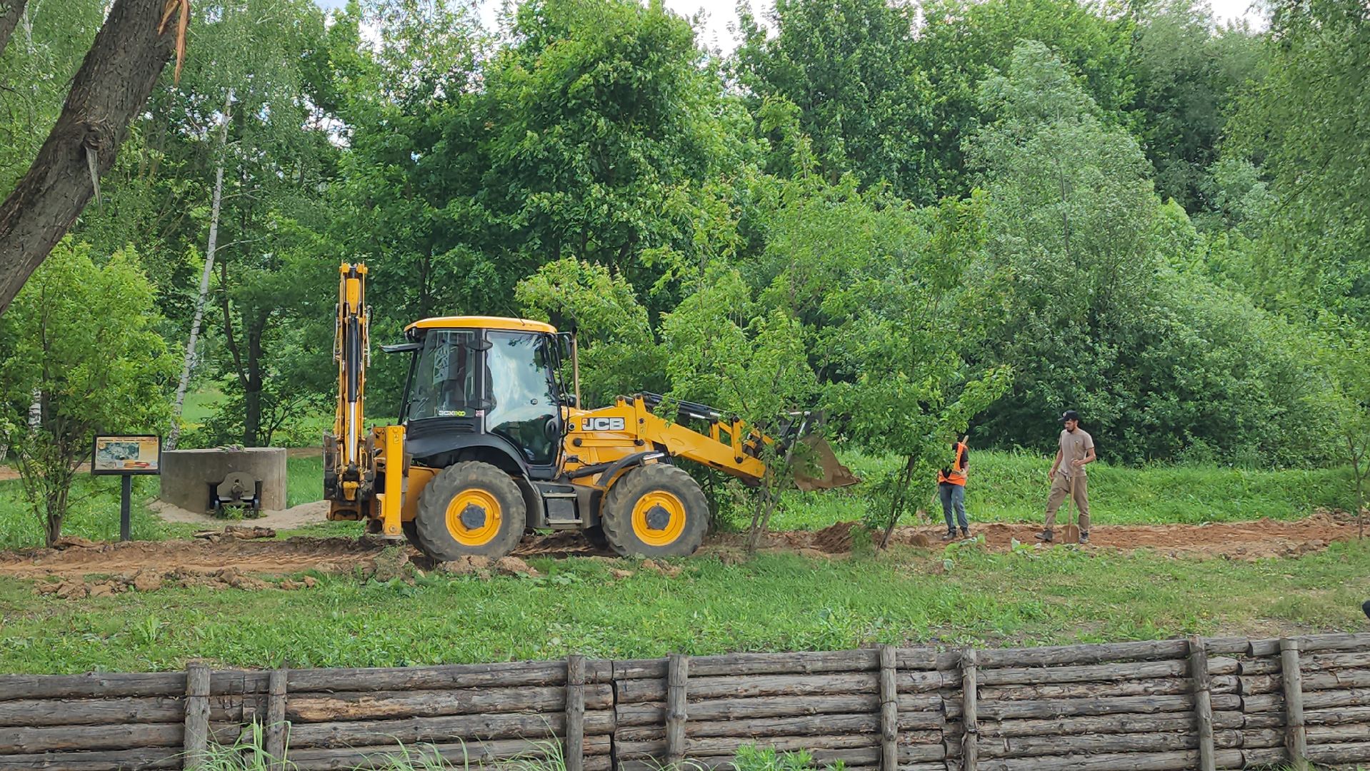 Парк, благоуйстройство, Лобня, Тропинки, пешеходные дороги,