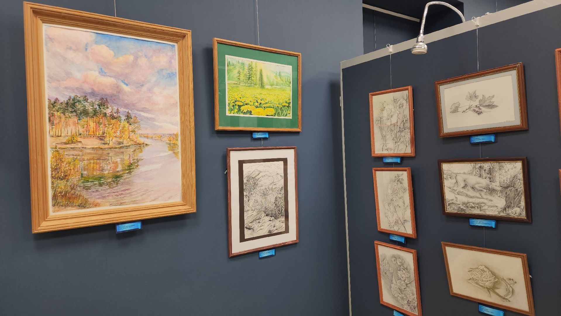 библиотека, день россии, художественная выставка, жостово, городецкая роспись, живопись, графика, картины маслом, художница,образ россии моей,вертикалки,