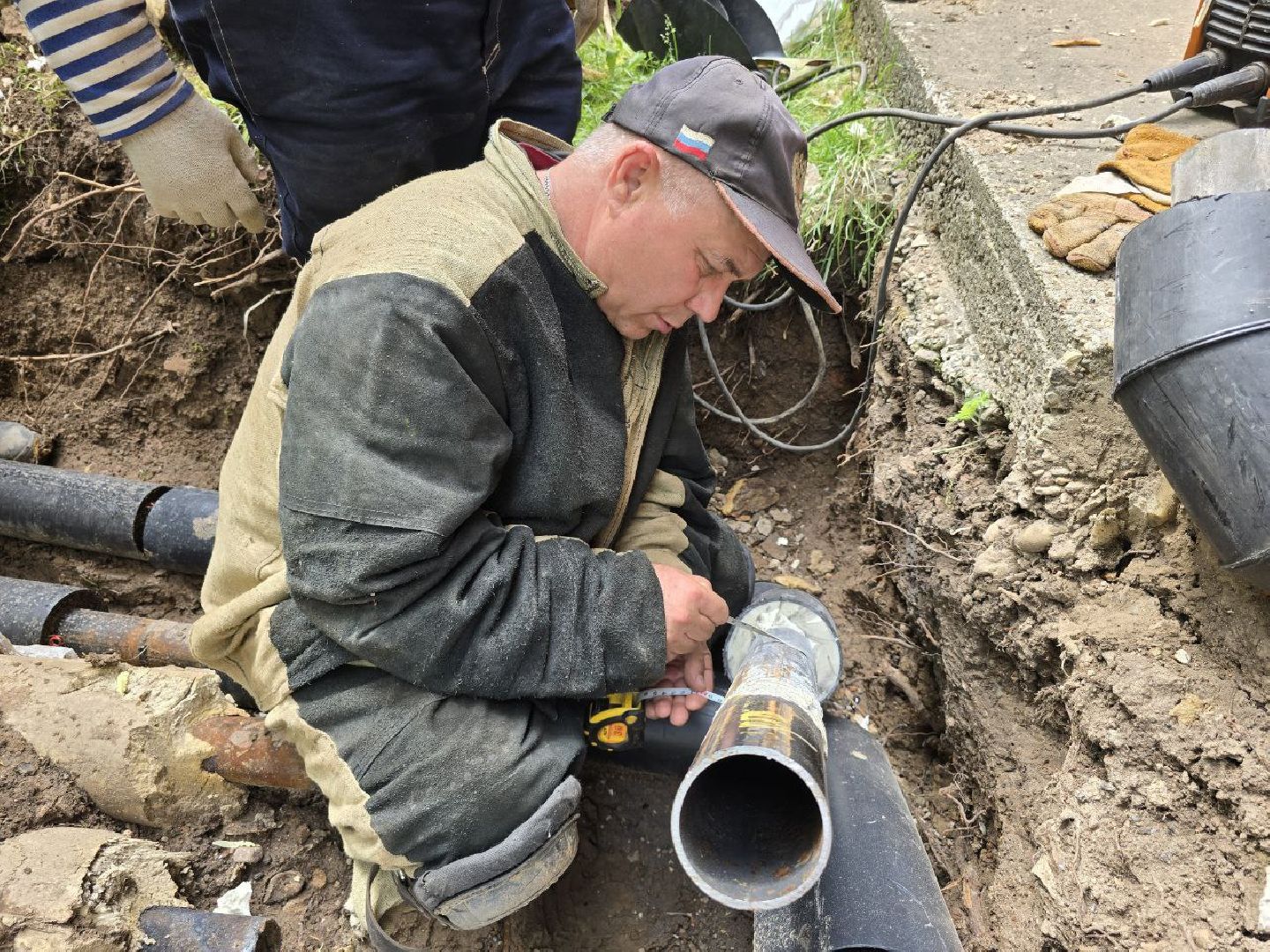 можайск, можайский муниципальный округ, подмосковье, жкх, аварийная теплотрасса , мособлтепло, отопительный сезон, подготовка к отопительному сезону,