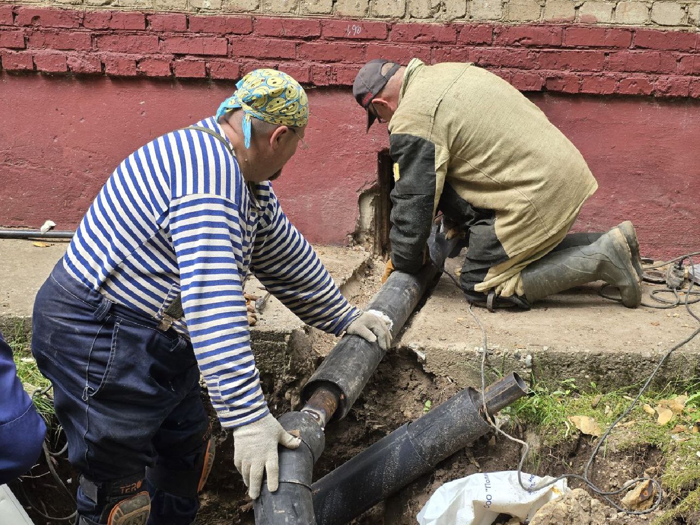 можайск, можайский муниципальный округ, подмосковье, жкх, аварийная теплотрасса , мособлтепло, отопительный сезон, подготовка к отопительному сезону,