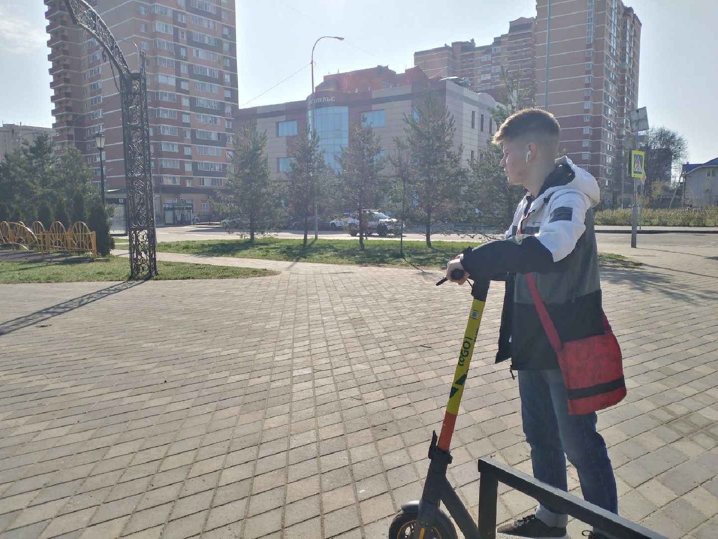 электросамокат, транспорт, Лосино-Петровский