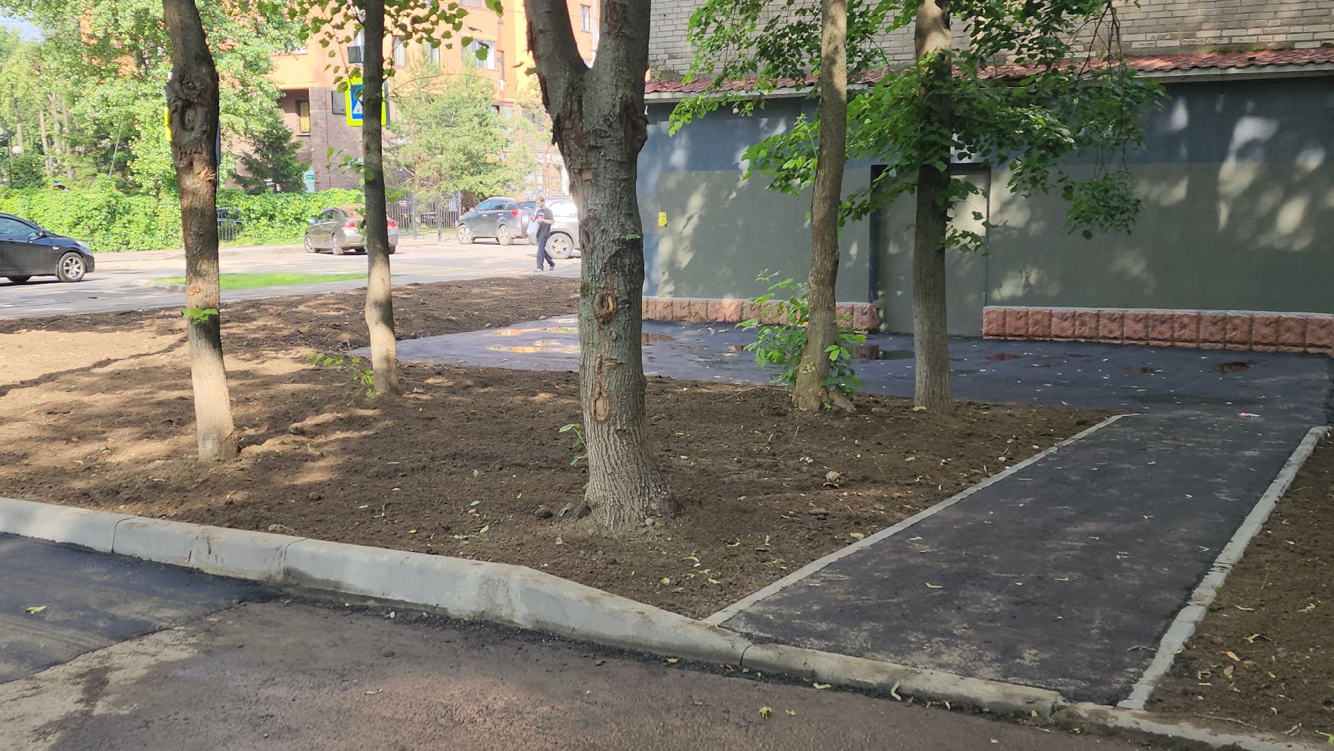 пушкино, благоустройство, асфальтирование дворов, внутриквартальная дорога,подрядчик, ремонт тепловых сетей,