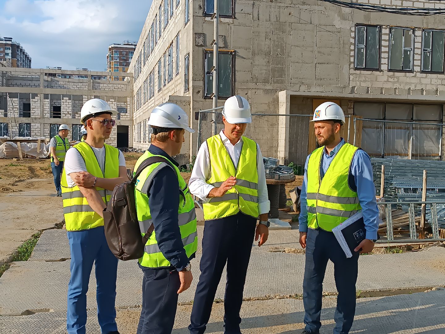 люберцы, мкр зенино, строительство школы, ученики,