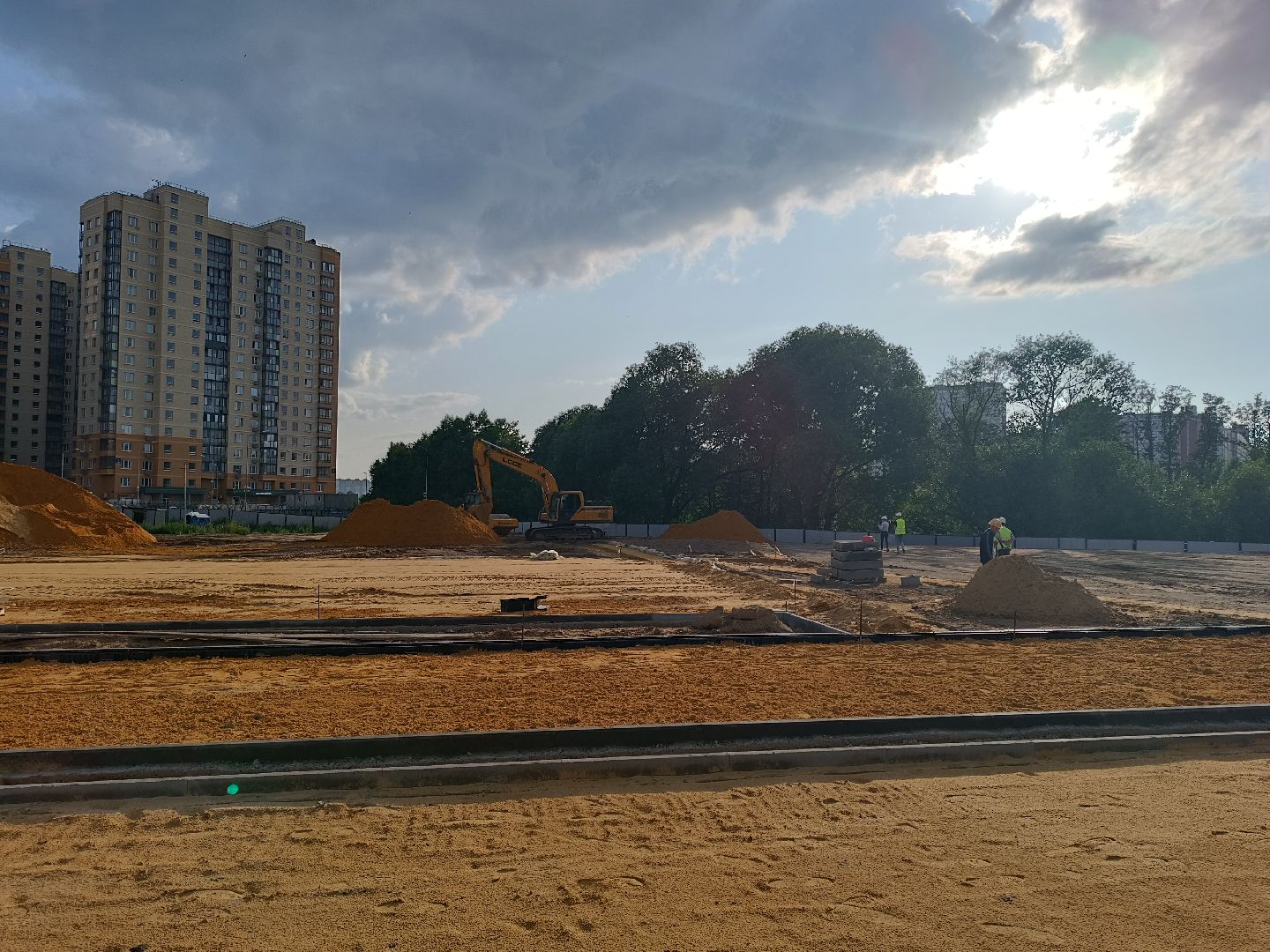 люберцы, мкр зенино, строительство школы, ученики,