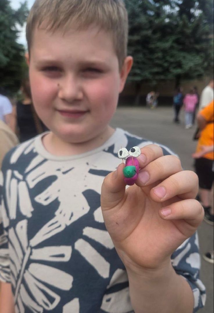 пушкинский округ, поселок, мастер-класс, насекомые, поделки из бумаги, дети, дом культуры, летняя площадка,