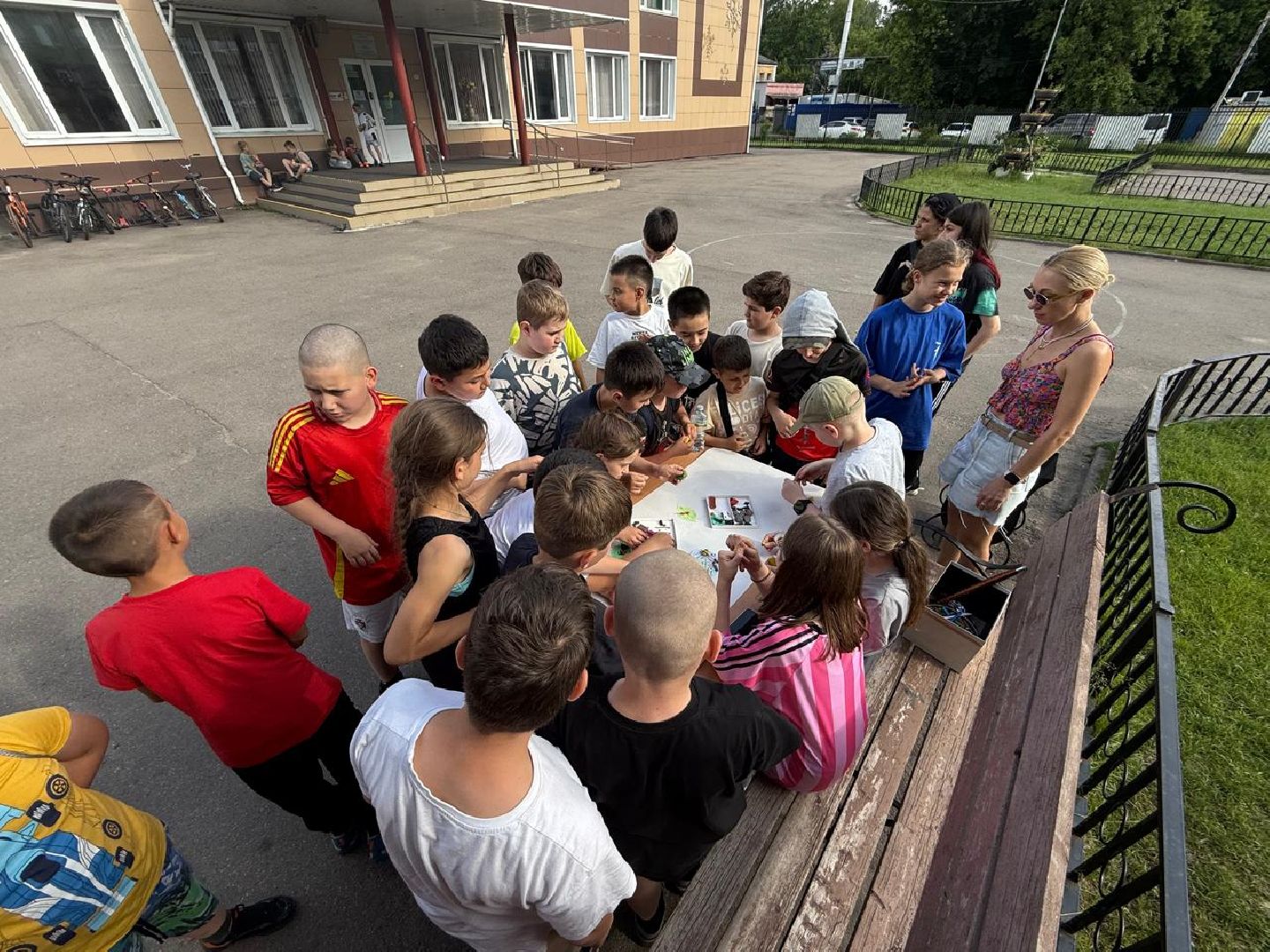 пушкинский округ, поселок, мастер-класс, насекомые, поделки из бумаги, дети, дом культуры, летняя площадка,