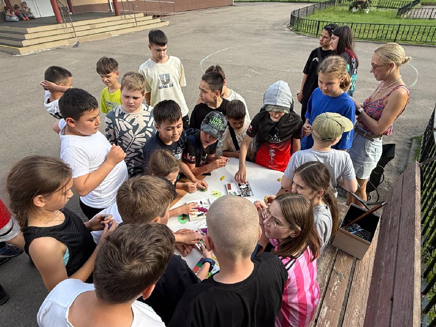 пушкинский округ, поселок, мастер-класс, насекомые, поделки из бумаги, дети, дом культуры, летняя площадка,