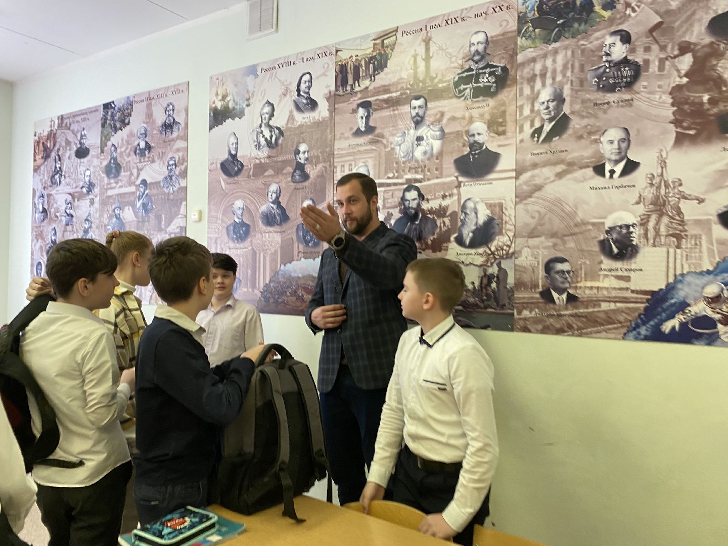 Чехов, школа, военнослужащий, урок мужества, День победы