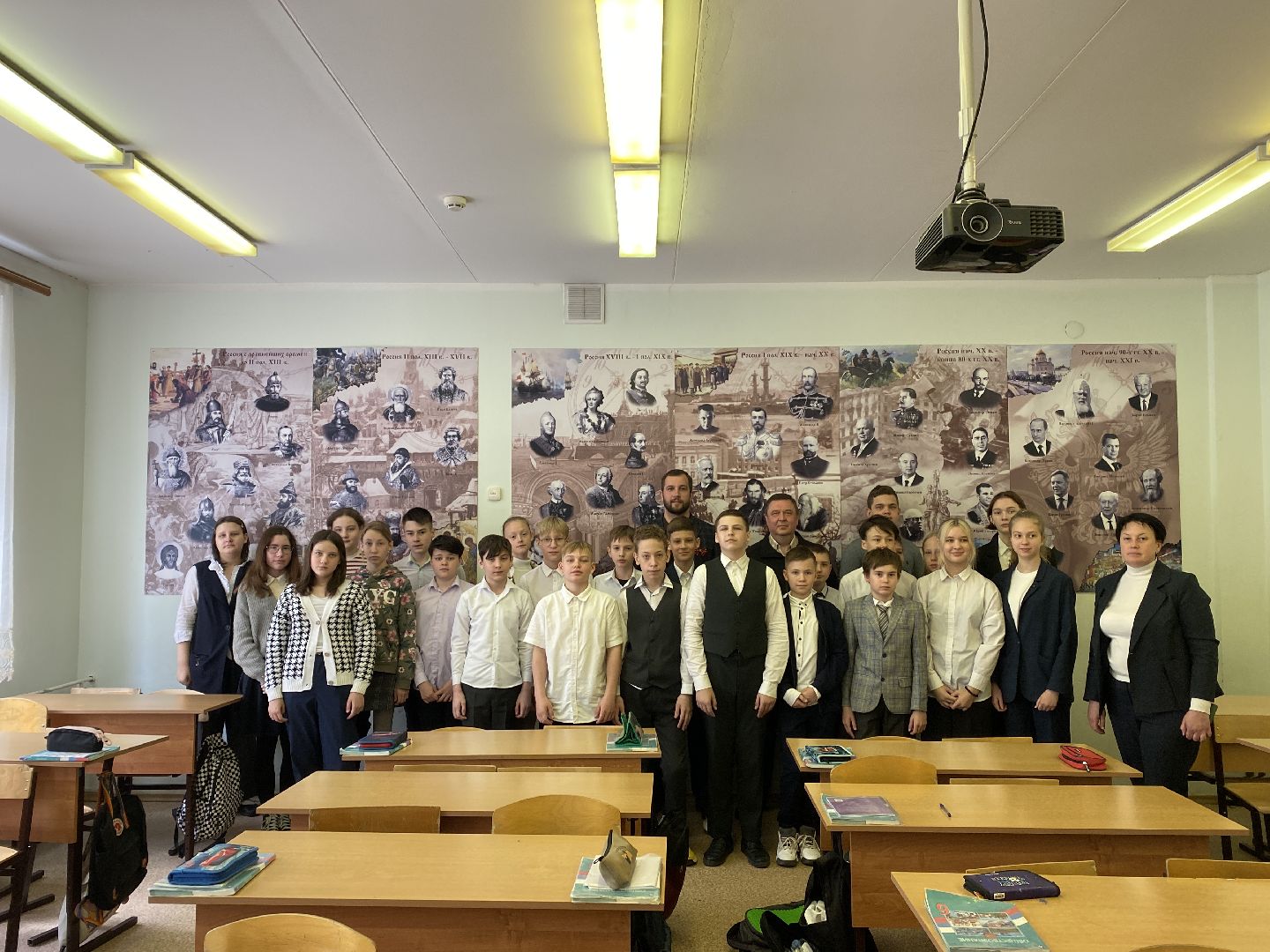 Чехов, школа, военнослужащий, урок мужества, День победы