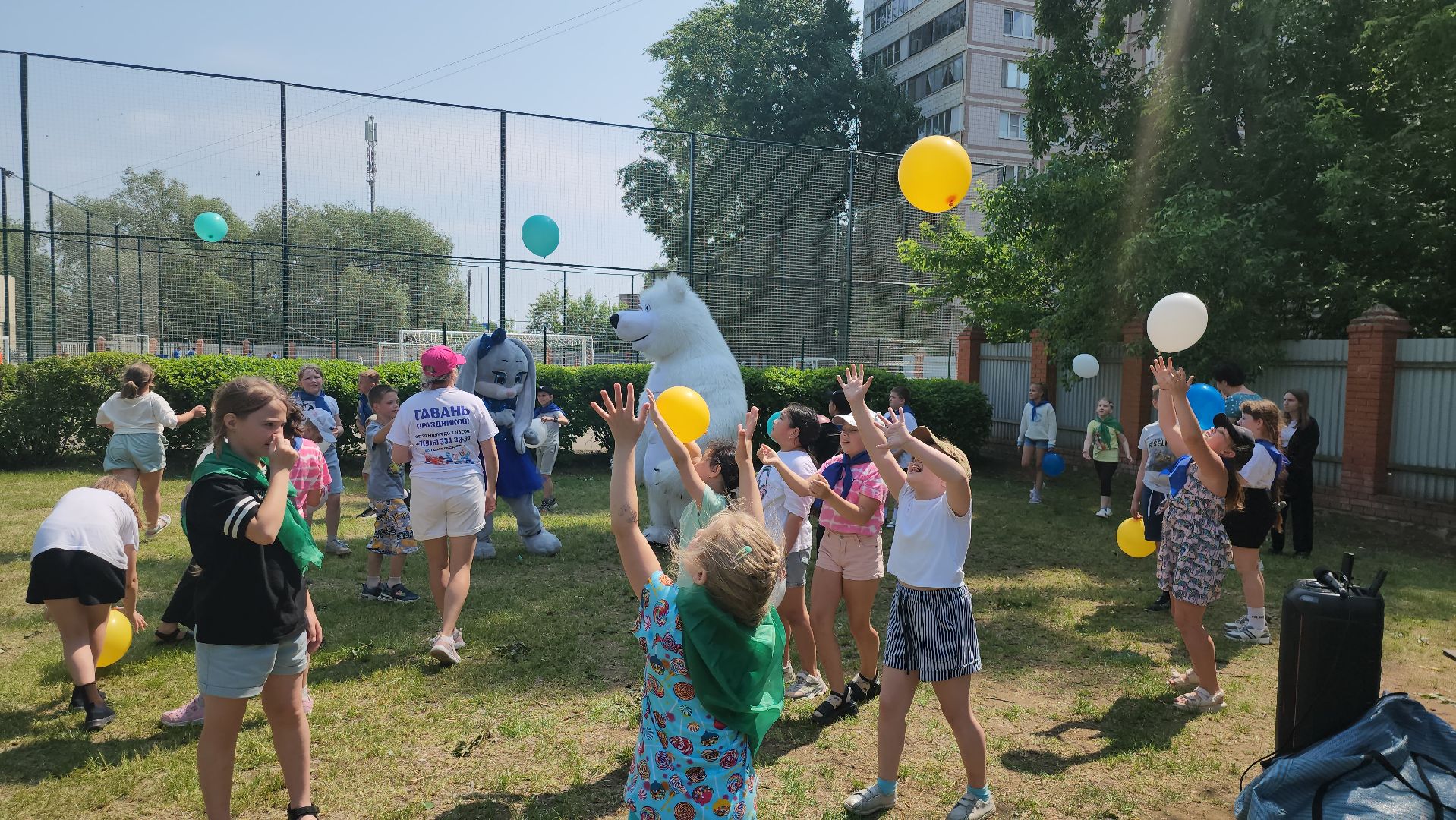 серпухов, подмосковье, детский лагерь, аниматор, ростовые куклы, каникулы, лагерь в школе,