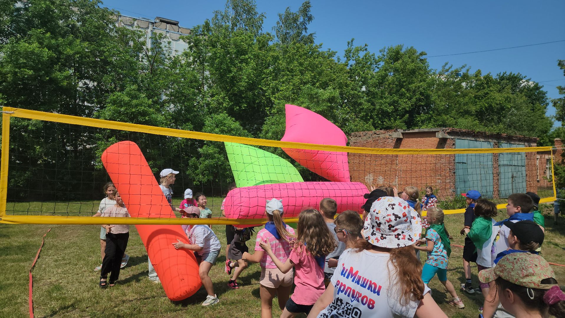 серпухов, подмосковье, детский лагерь, аниматор, ростовые куклы, каникулы, лагерь в школе,