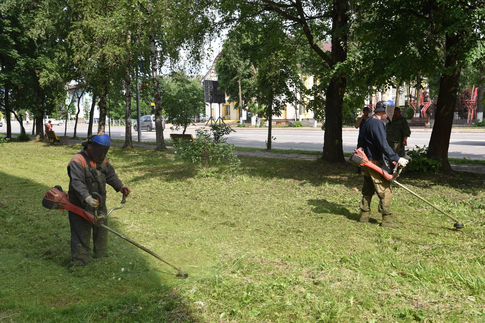 лотошино, благоустройство, добродел, окос травы,