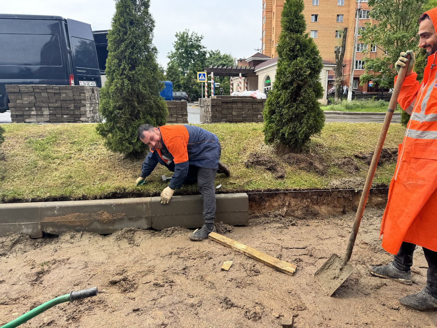 шаховская, ремонт дороги, благоуйстройство,