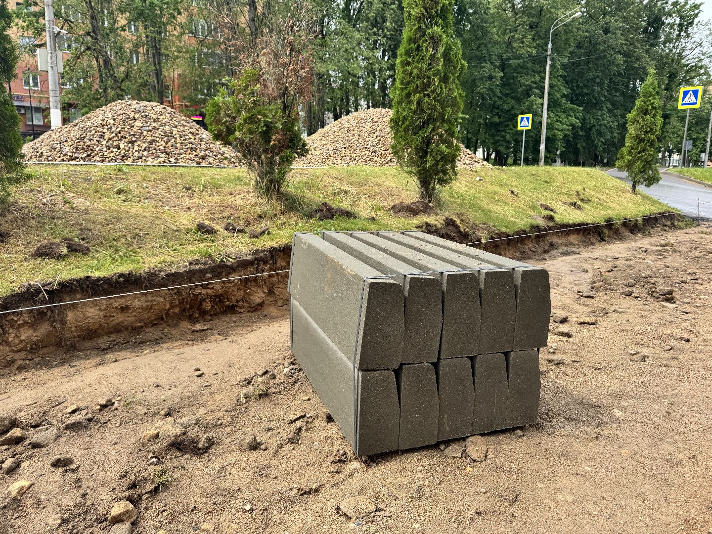 шаховская, ремонт дороги, благоуйстройство,