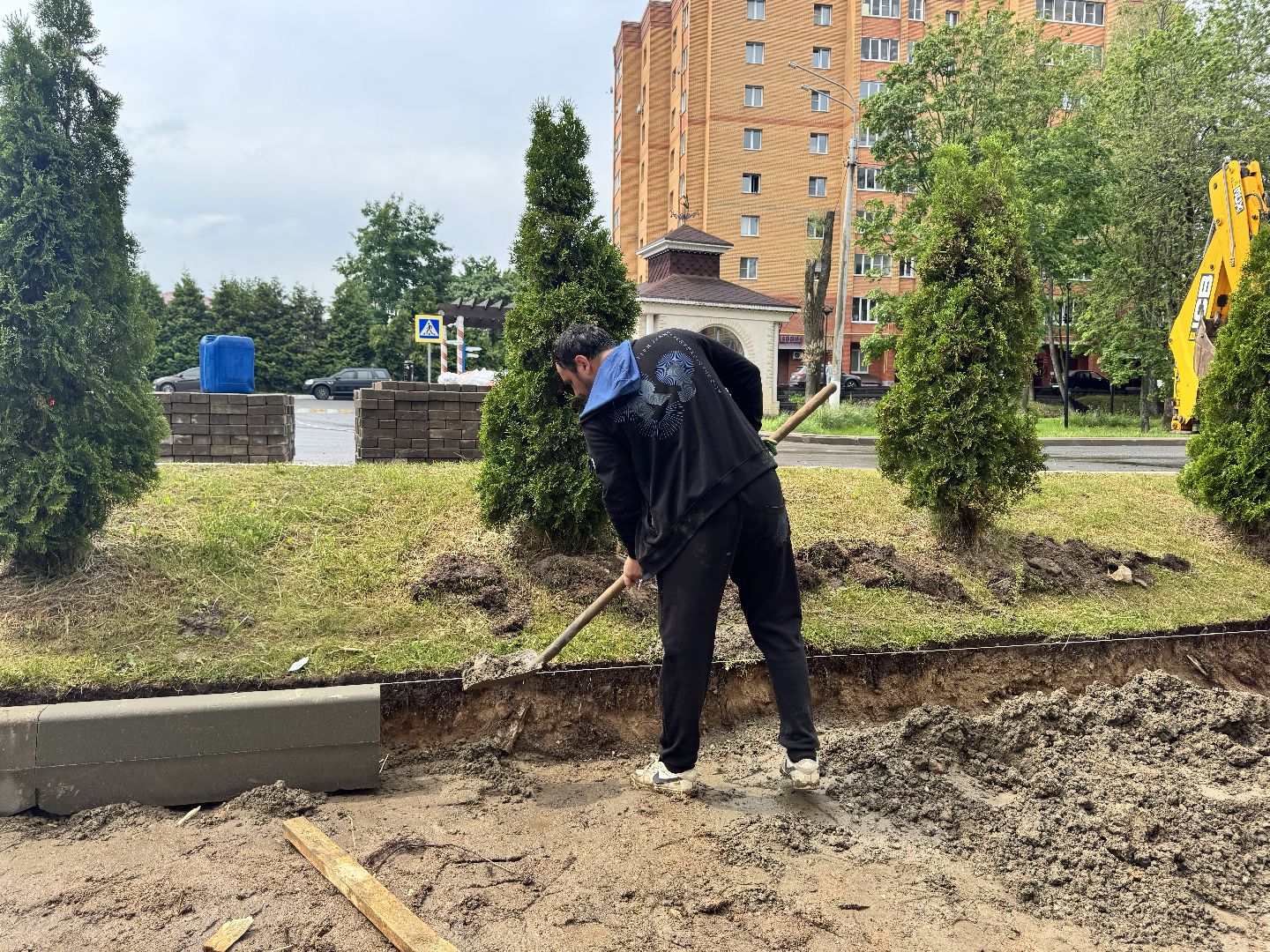 шаховская, ремонт дороги, благоуйстройство,