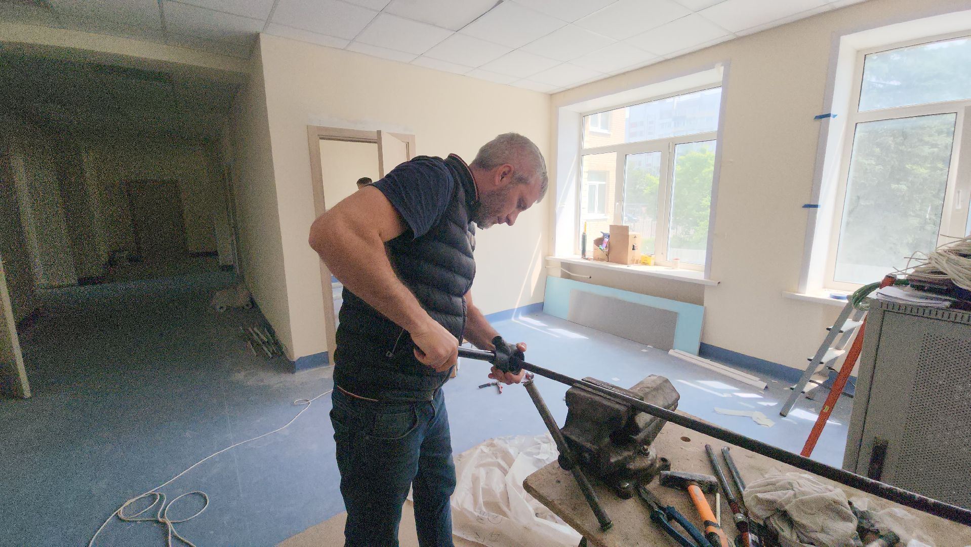 волоколамск, ремонт поликлиники, здравоохранение подмосковья,