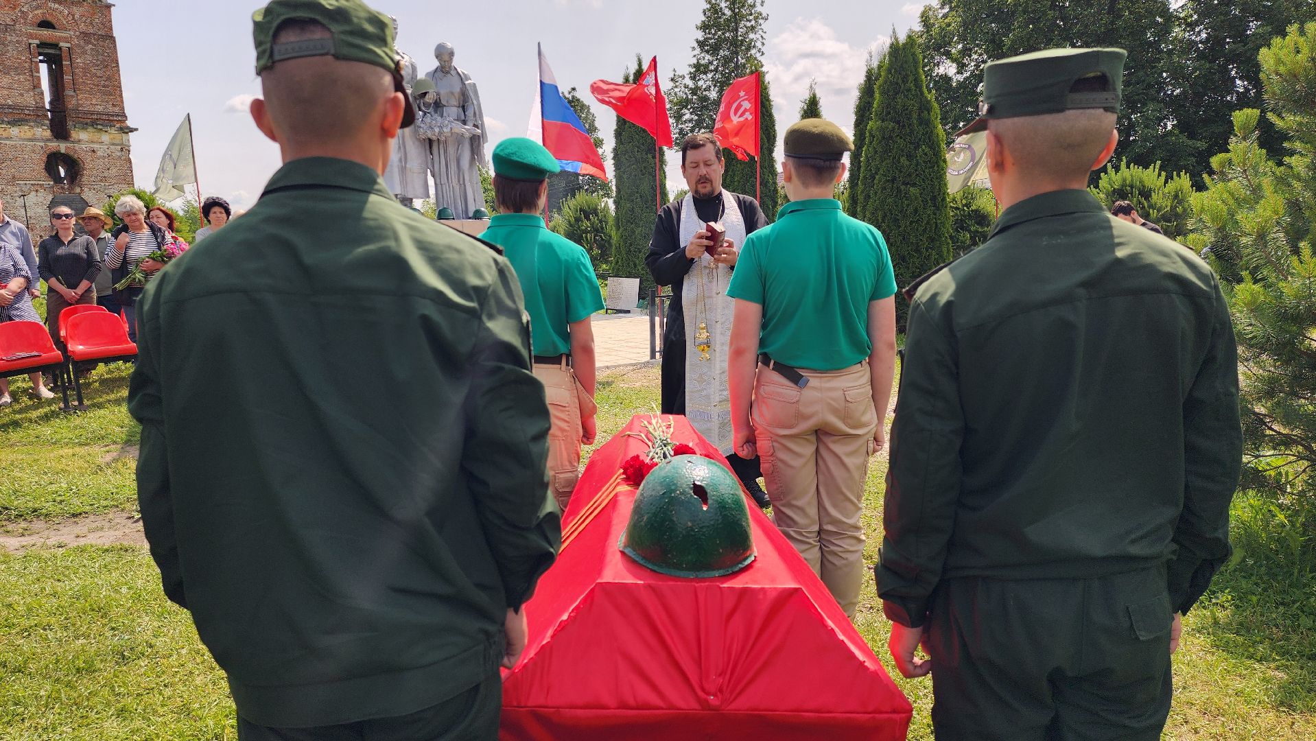 Руза , перезахоронение, поисковые отряды, вахта памяти,