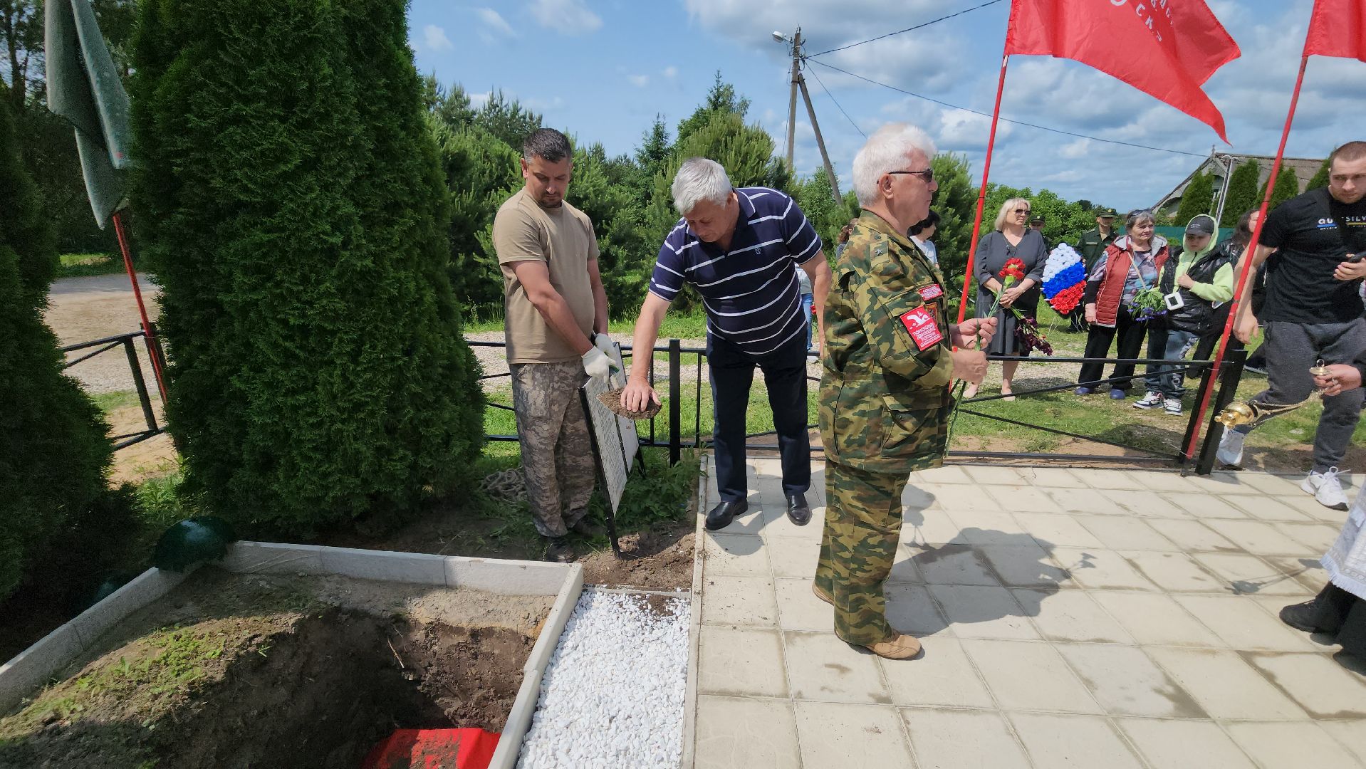 Руза , перезахоронение, поисковые отряды, вахта памяти,