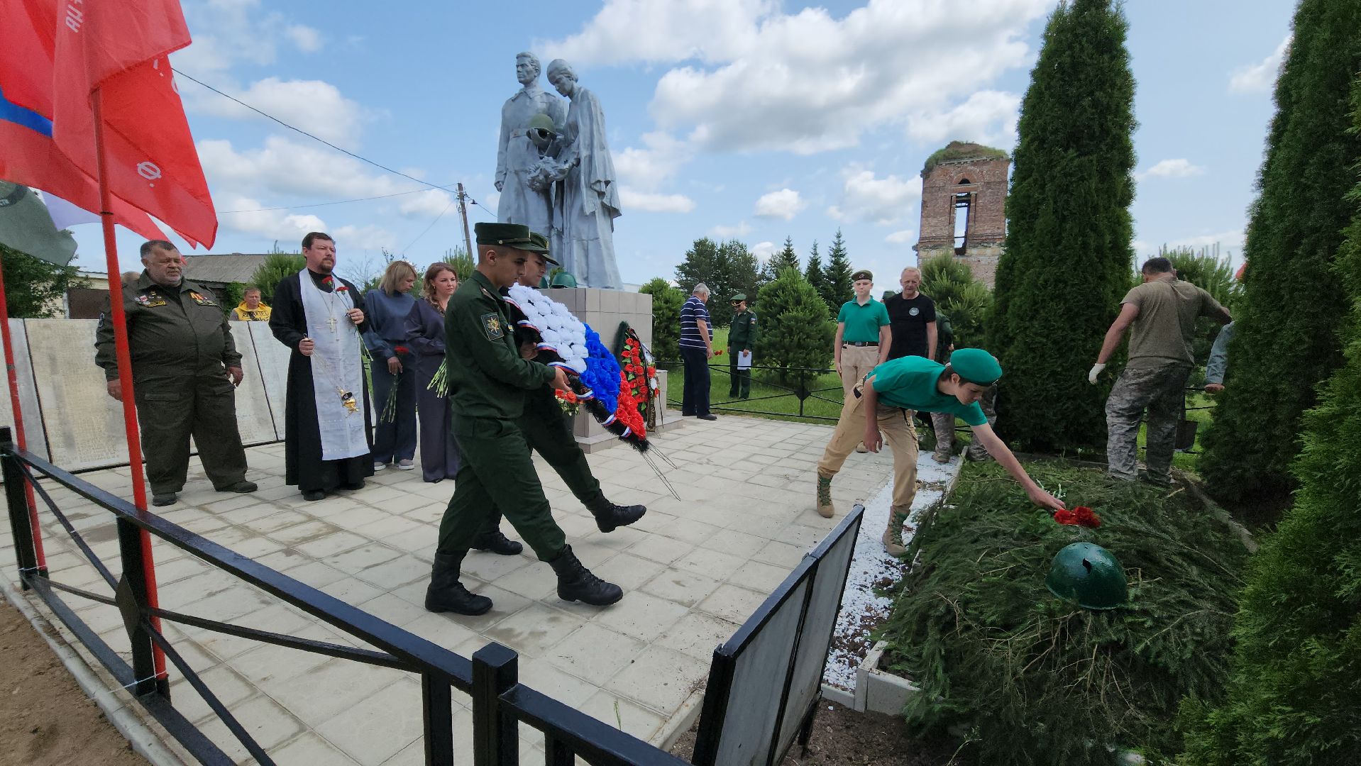 Руза , перезахоронение, поисковые отряды, вахта памяти,