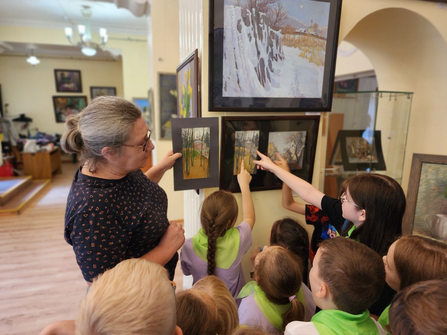 фрязино, детский лагерь, экскурсии для школьников, художественная выставка, культурный центр,