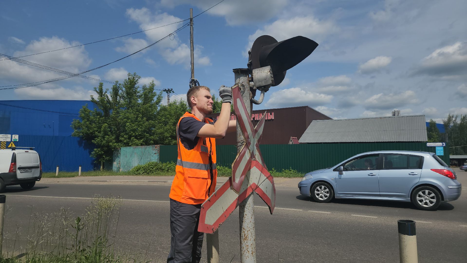 ивантеевка, вертикалки, ржд, светодиоды,  железная дорога, светофор, железнодорожные пути, железнодорожный переезд,