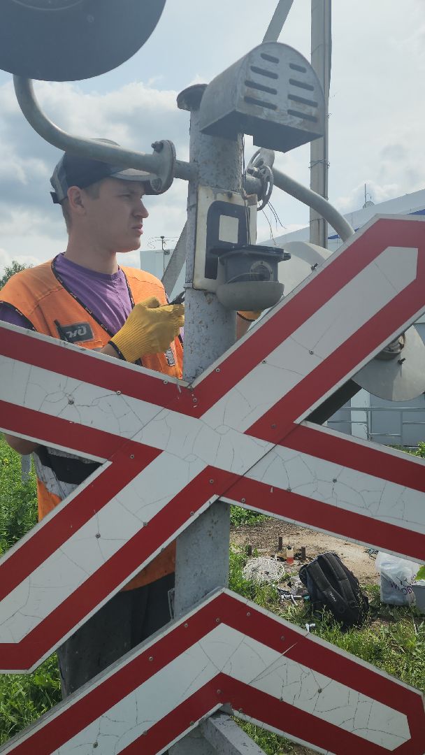 ивантеевка, вертикалки, ржд, светодиоды,  железная дорога, светофор, железнодорожные пути, железнодорожный переезд,