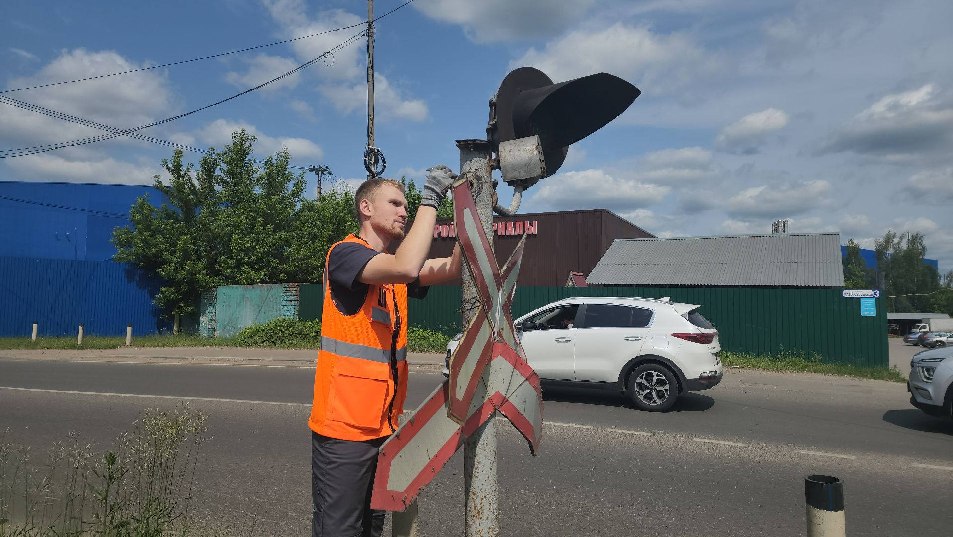 ивантеевка, вертикалки, ржд, светодиоды,  железная дорога, светофор, железнодорожные пути, железнодорожный переезд,