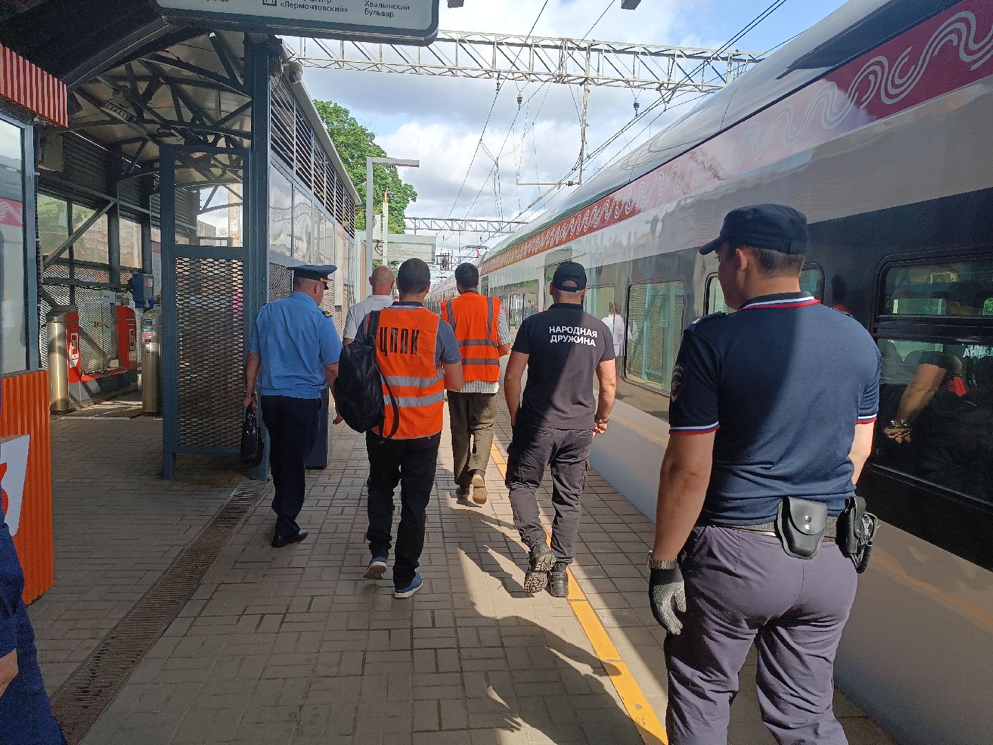 люберцы, рейд безопасности, Платформа Ухтомская, жд пути,