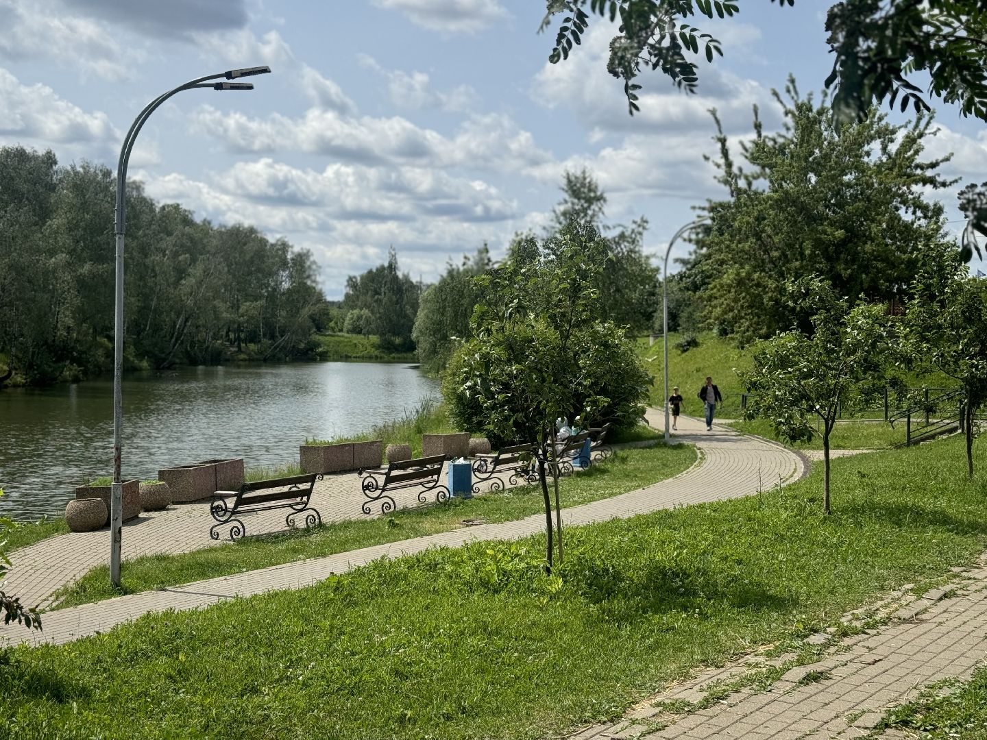 благоустройство сквера, благоустройство набережной, ленинский городской округ,