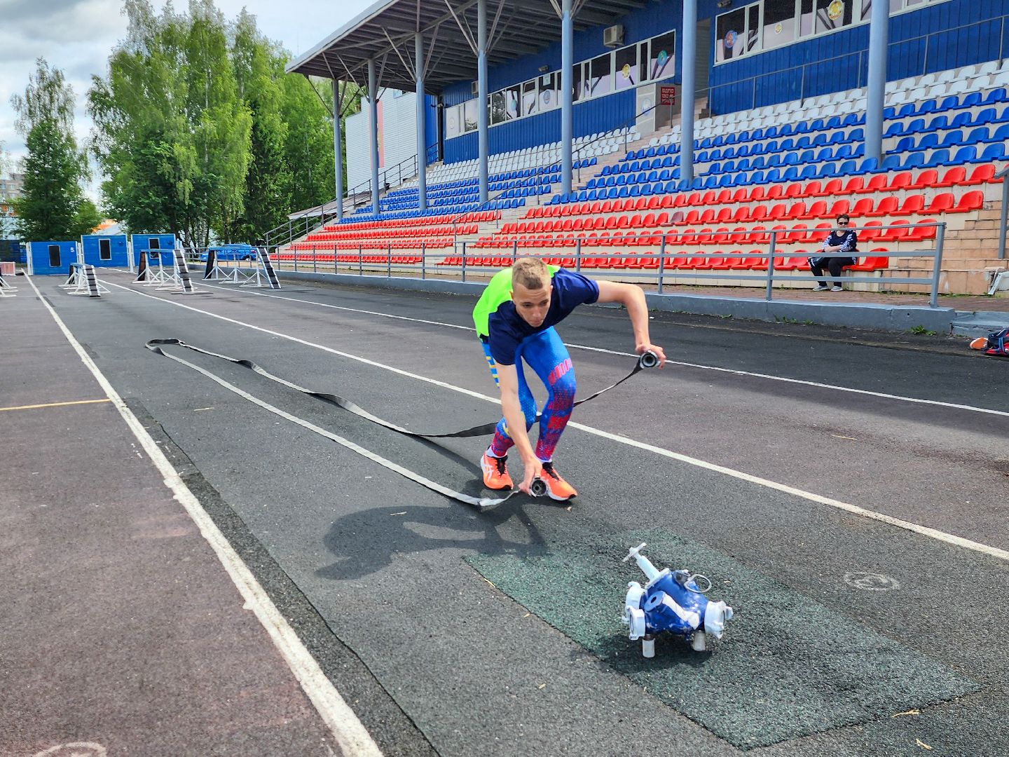 пожарно-спасательный спорт, Подольск, Тренировка,