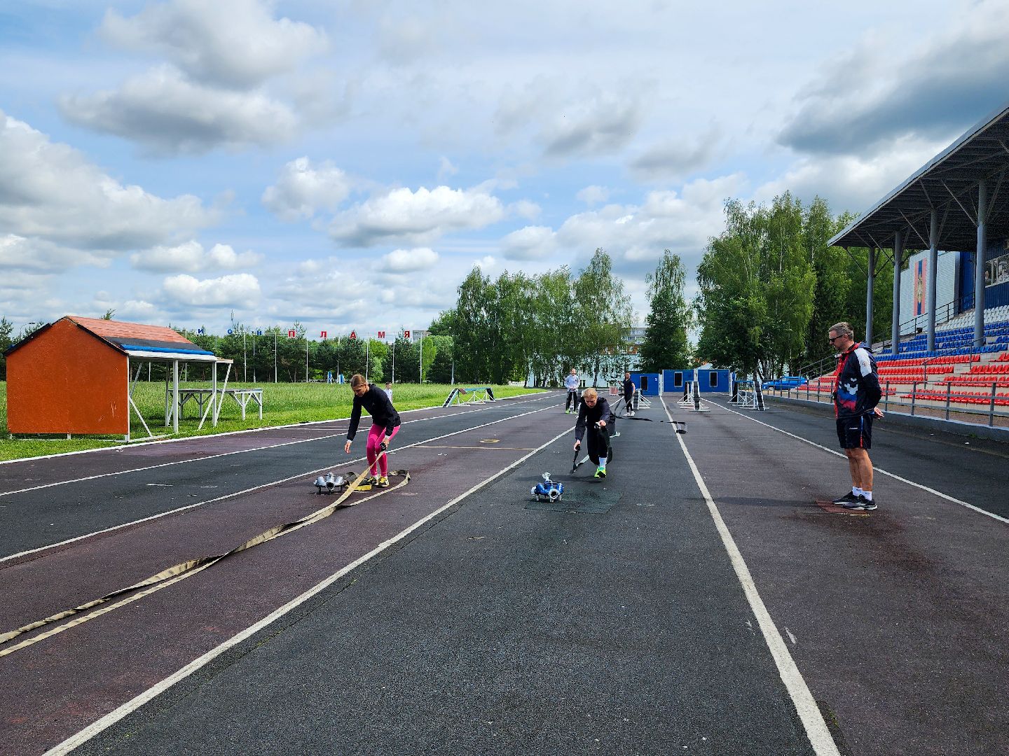 пожарно-спасательный спорт, Подольск, Тренировка,