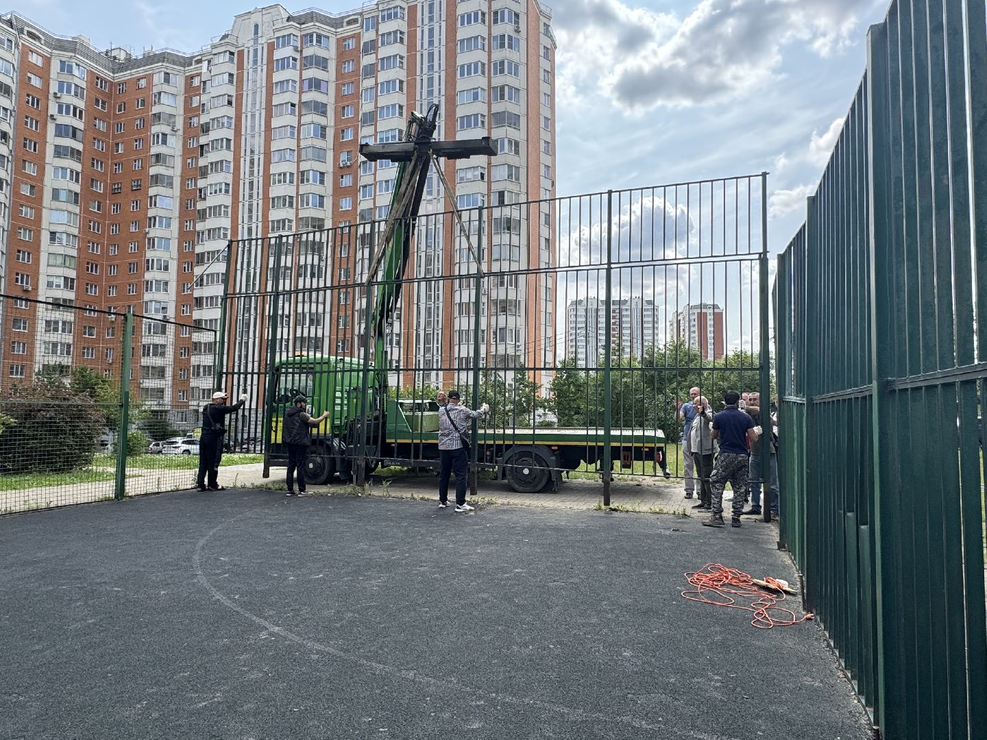 шестиугольное футбольное поле, балашиха, благоустройство,