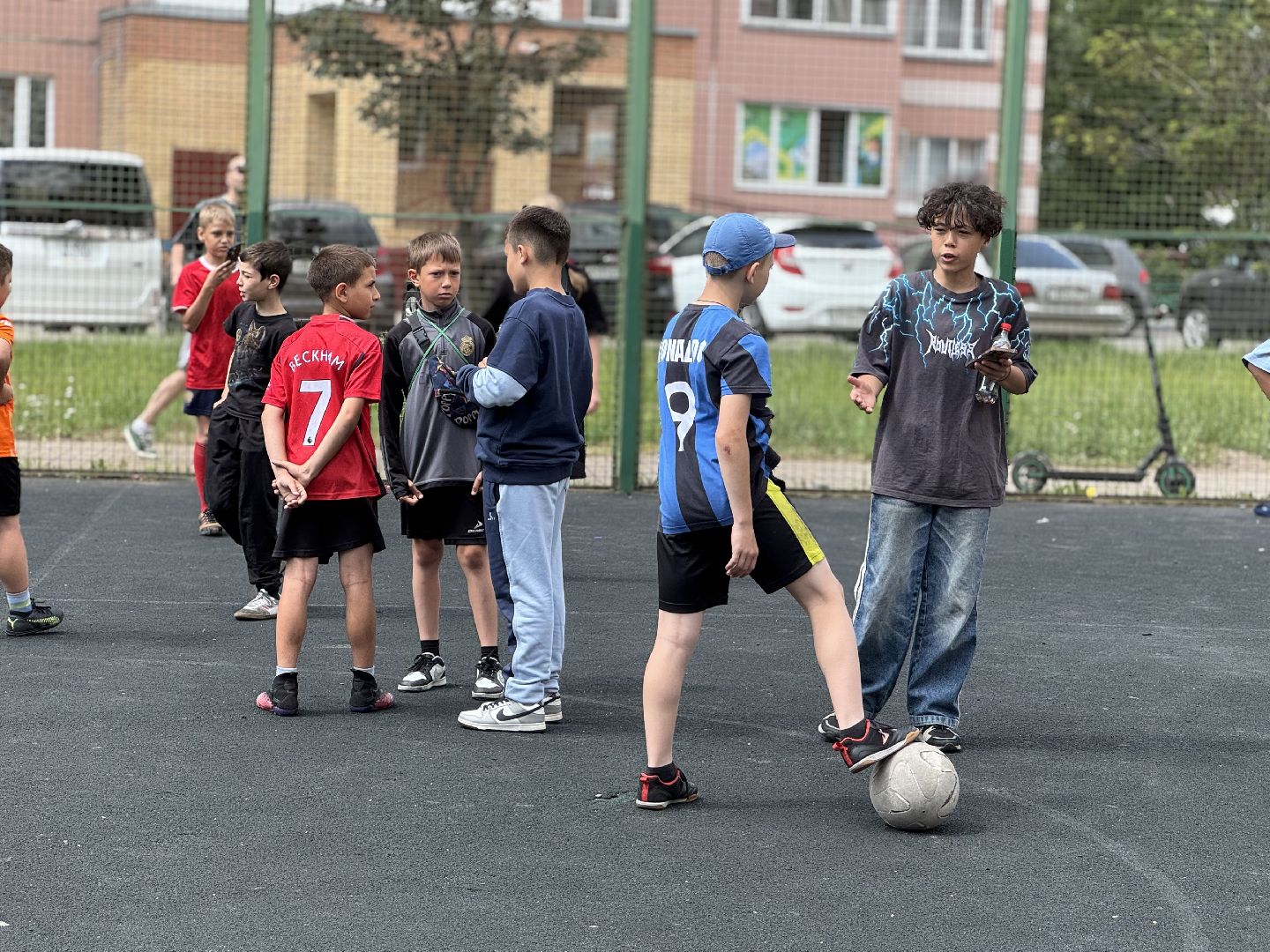 шестиугольное футбольное поле, балашиха, благоустройство,