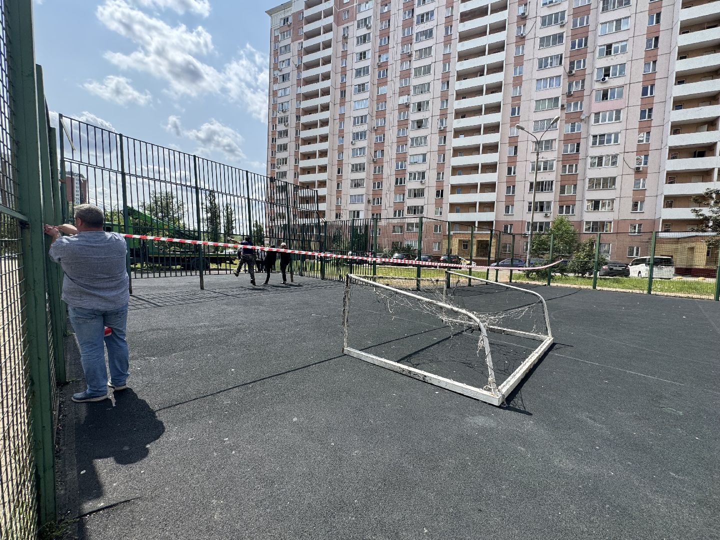 шестиугольное футбольное поле, балашиха, благоустройство,