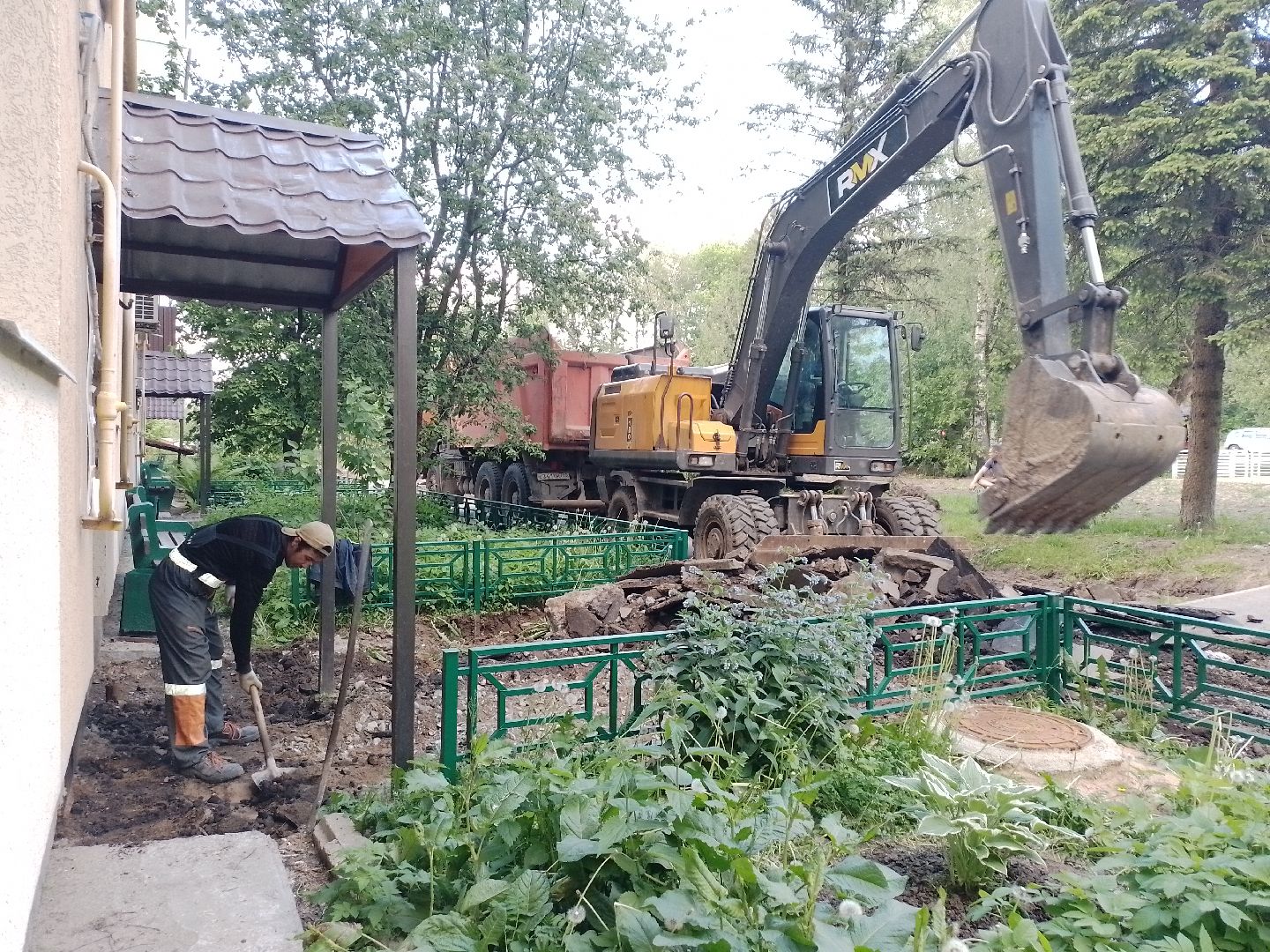 благоустройство, городской округ восход, новый асфальт, асфальтовое покрытие, строительство , формирование комфортной городской среды,