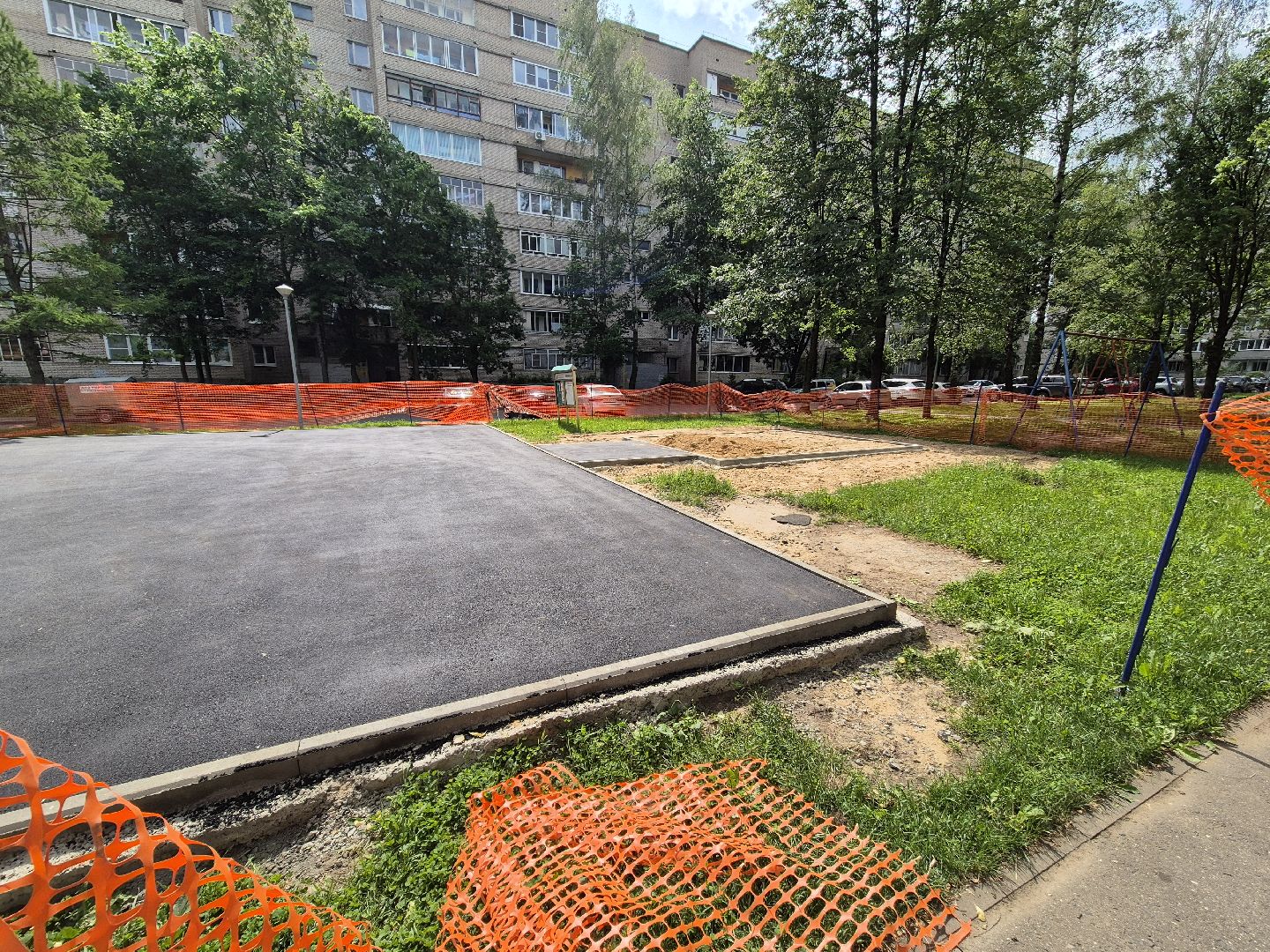 дубна, благоустройство, детскаяплощадка, улицаэнтузиастов, наукоград,