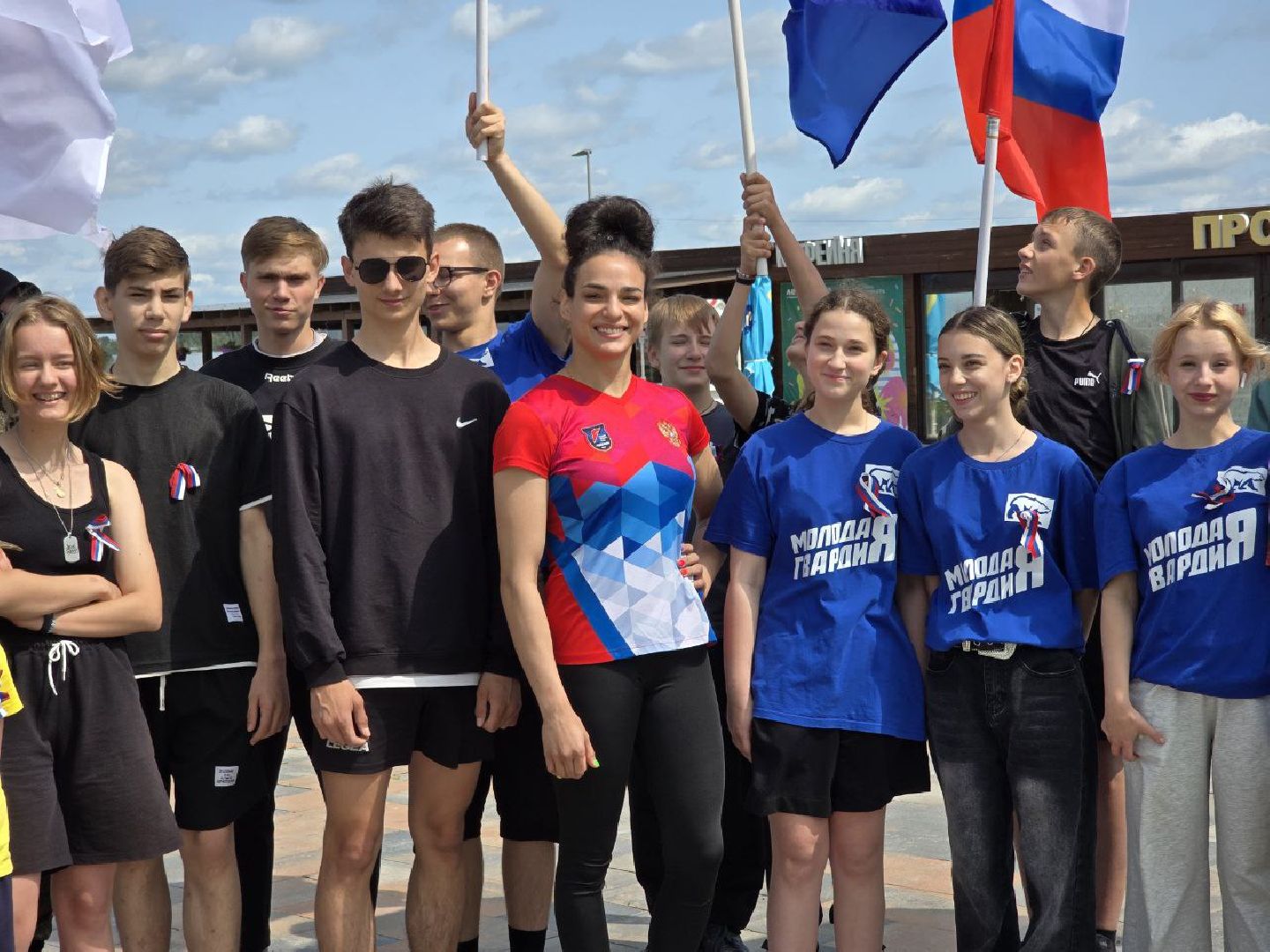 можайск, можайский муниципальный округ, подмосковье, спорт, зарядка с чемпионом, карина черевань, чемпионка мира,