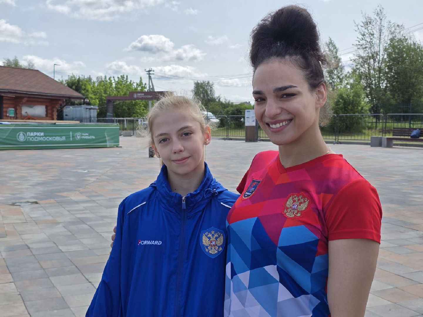 можайск, можайский муниципальный округ, подмосковье, спорт, зарядка с чемпионом, карина черевань, чемпионка мира,