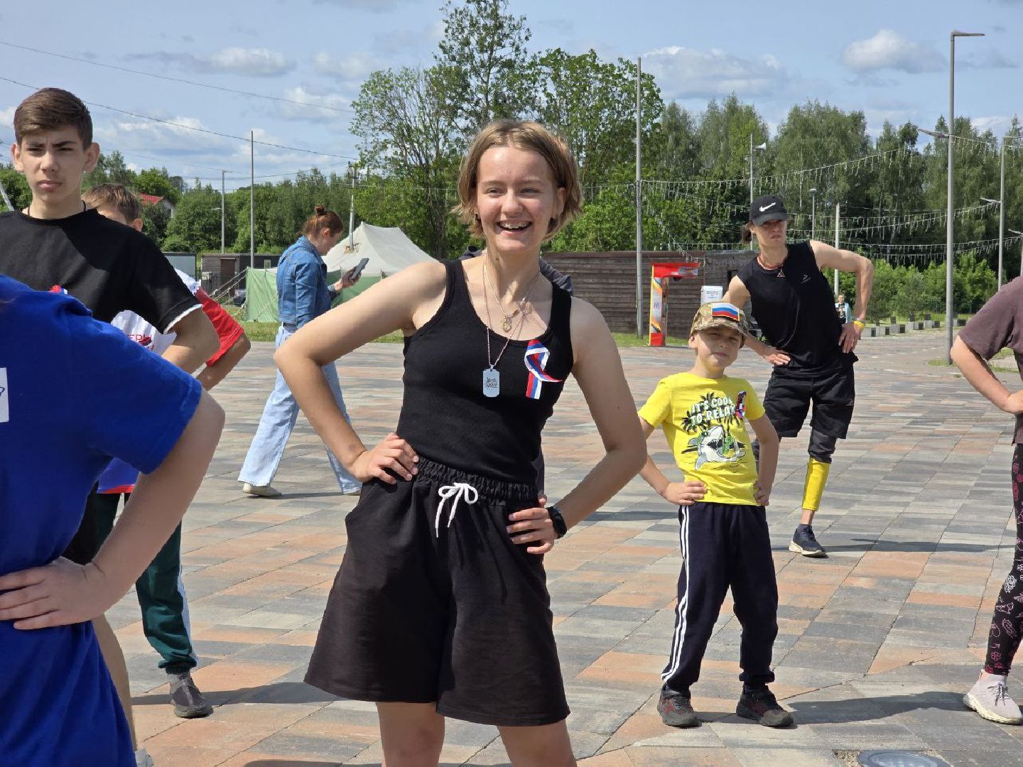 можайск, можайский муниципальный округ, подмосковье, спорт, зарядка с чемпионом, карина черевань, чемпионка мира,