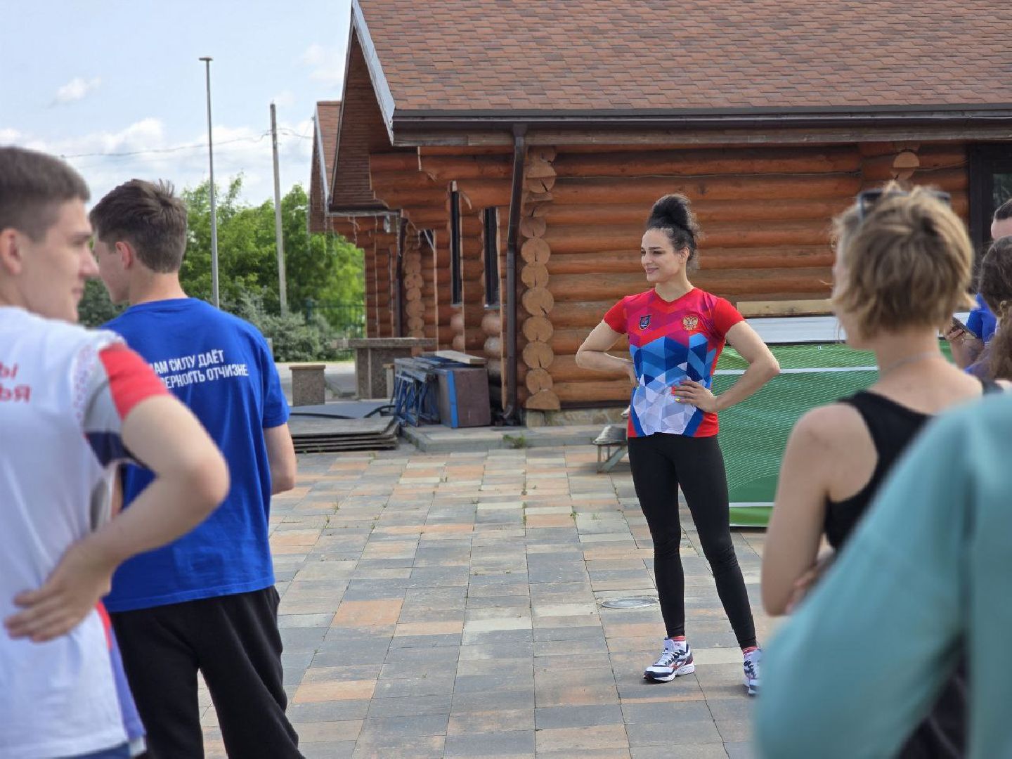 можайск, можайский муниципальный округ, подмосковье, спорт, зарядка с чемпионом, карина черевань, чемпионка мира,