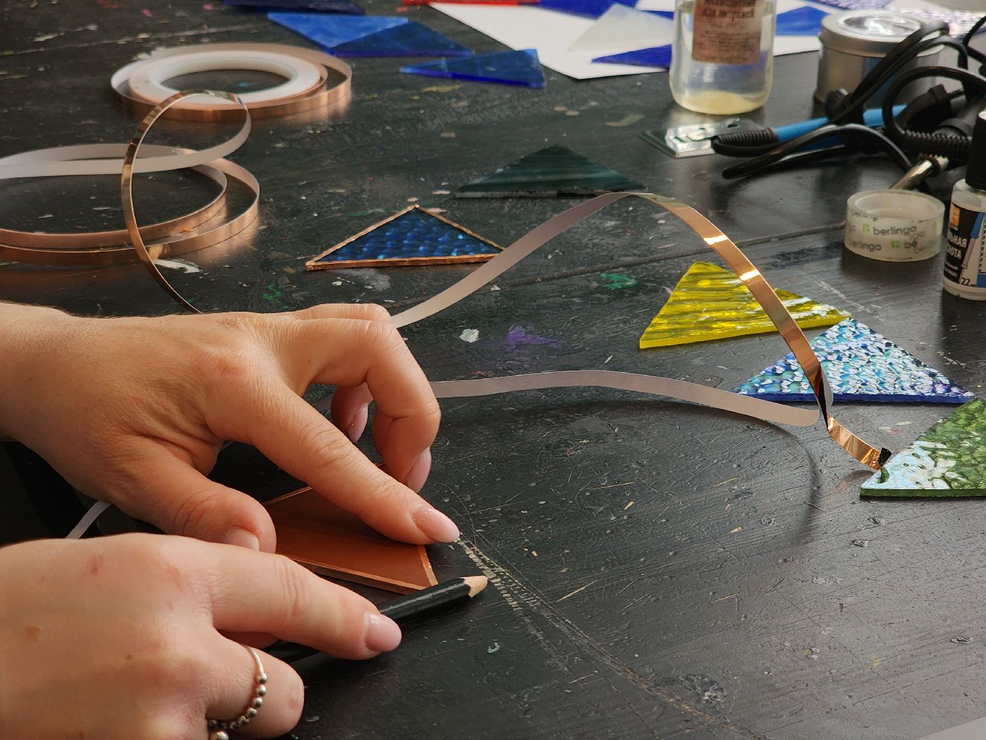 Черноголовка, Мастер-класс, витражные стекла,