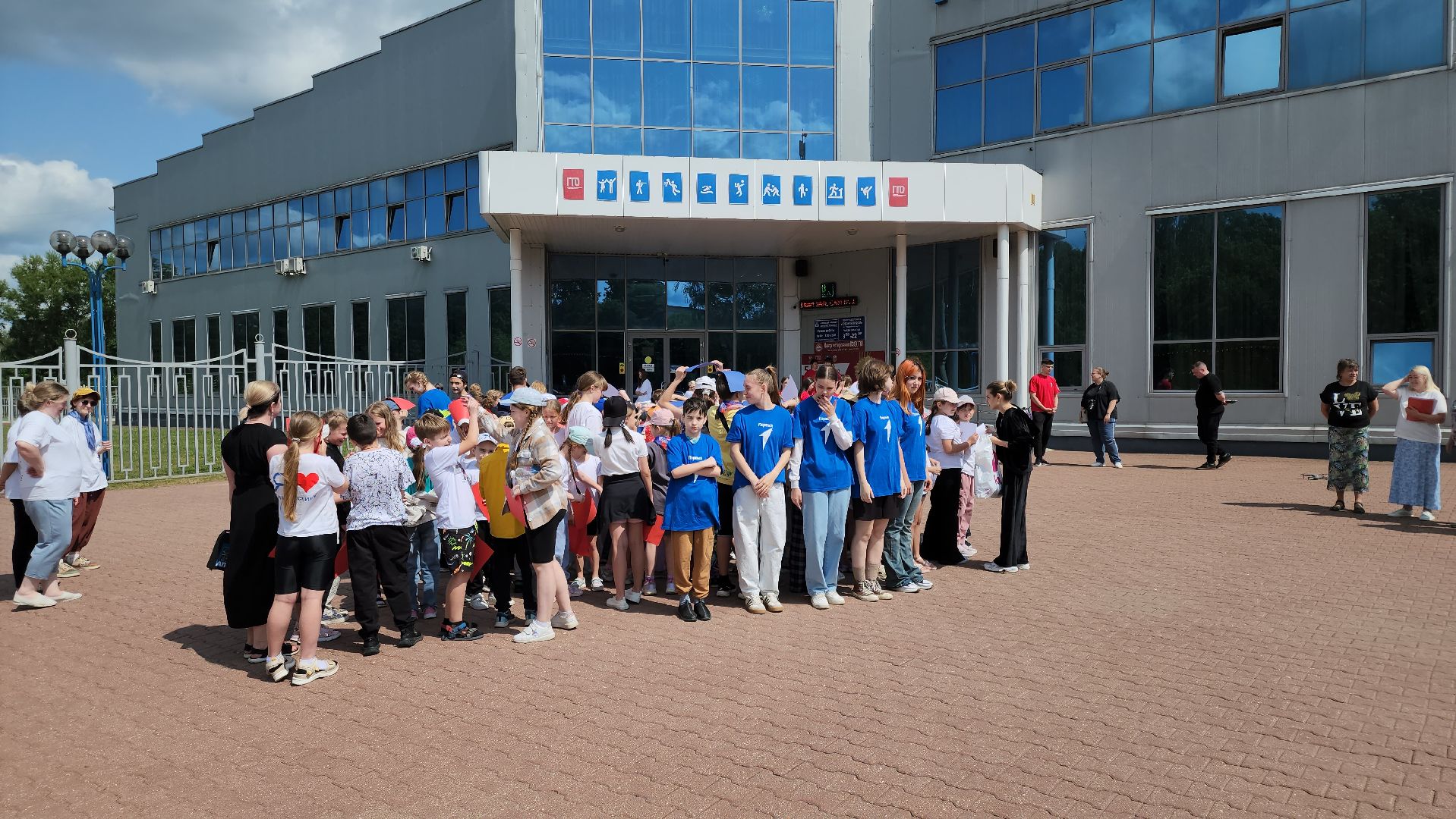 кашира, акция, флешмоб, движение первых, орлята россии, день россии,