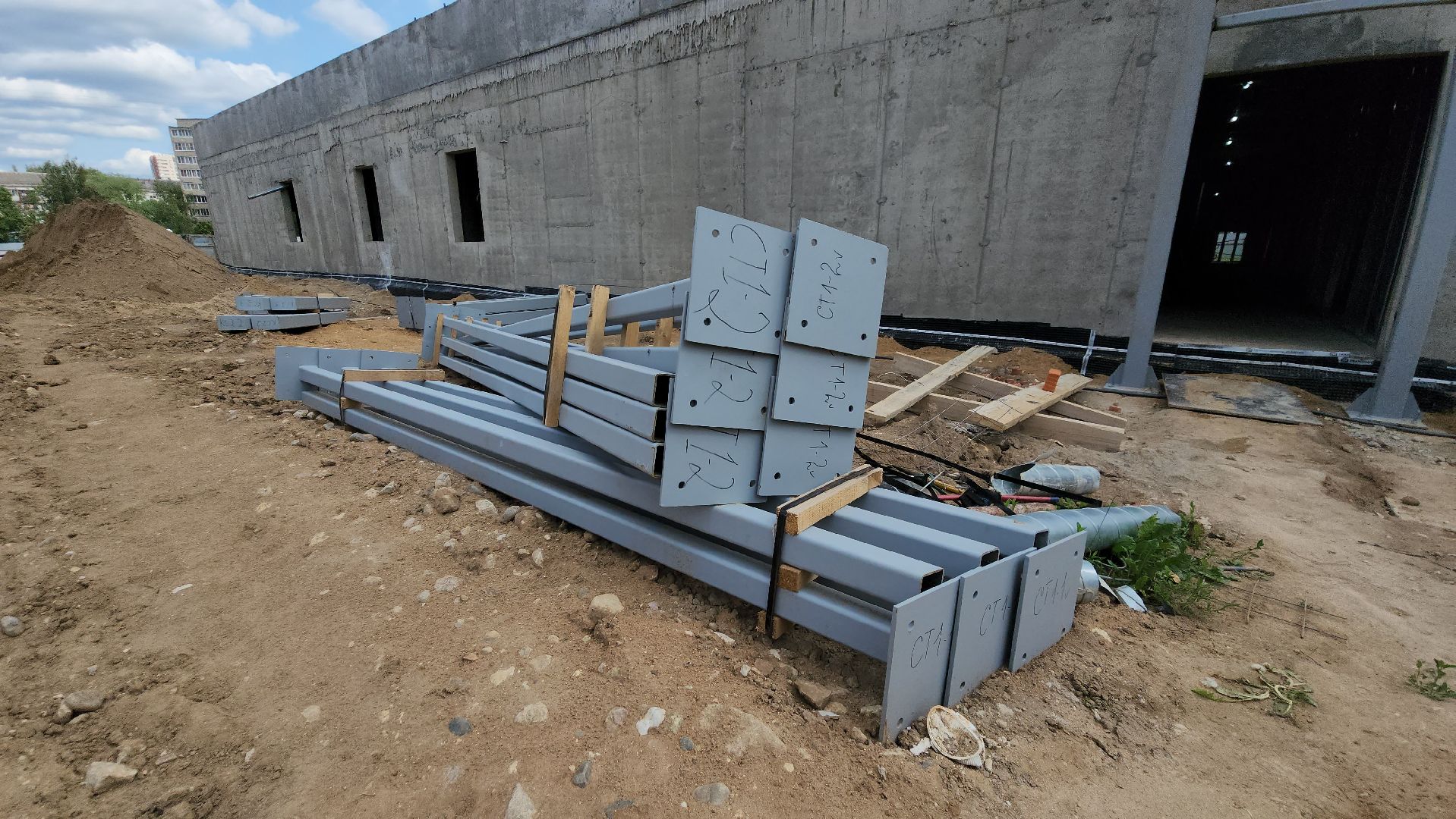 Строительство фока, Бассейн, Лобня,