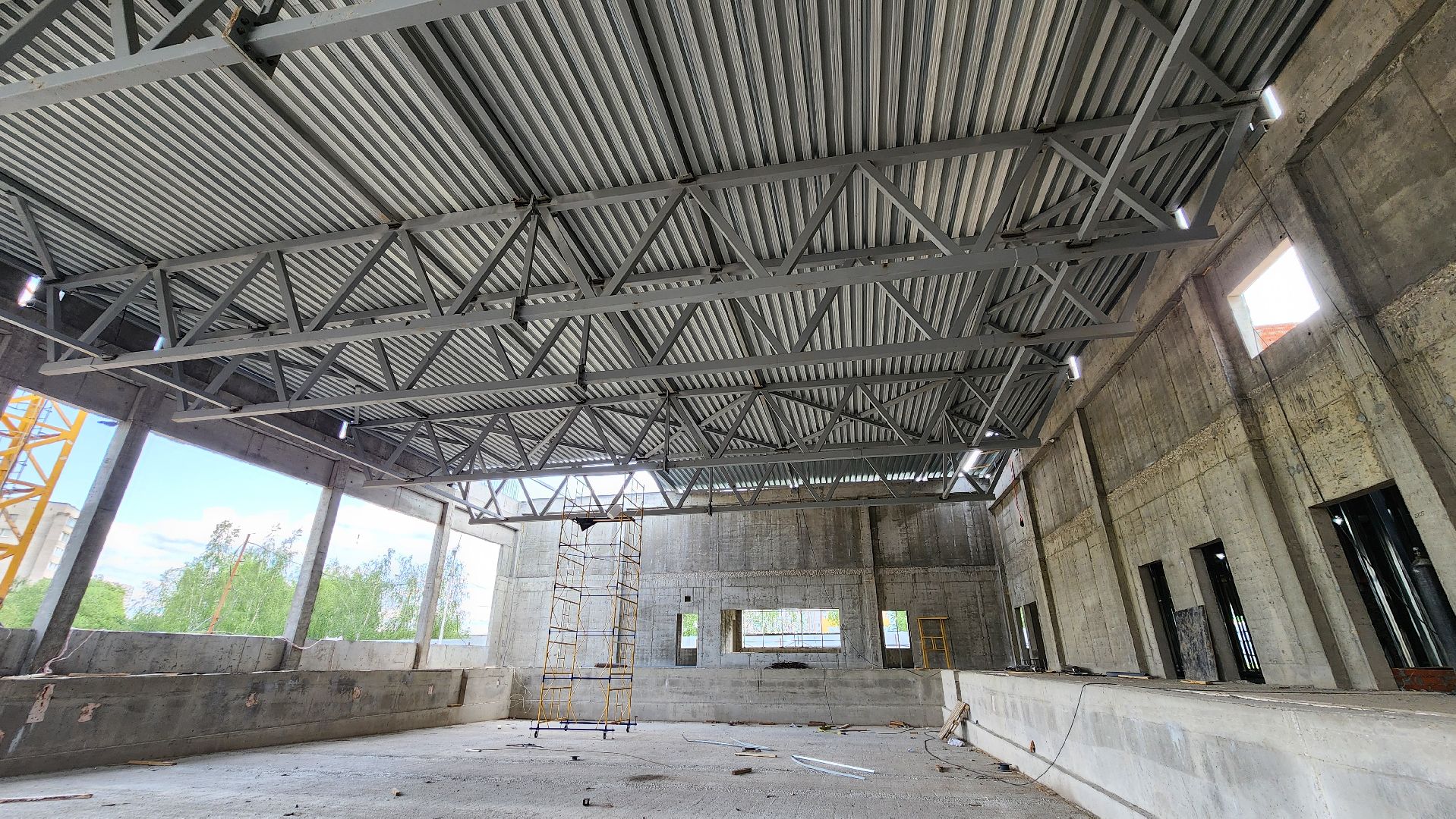 Строительство фока, Бассейн, Лобня,