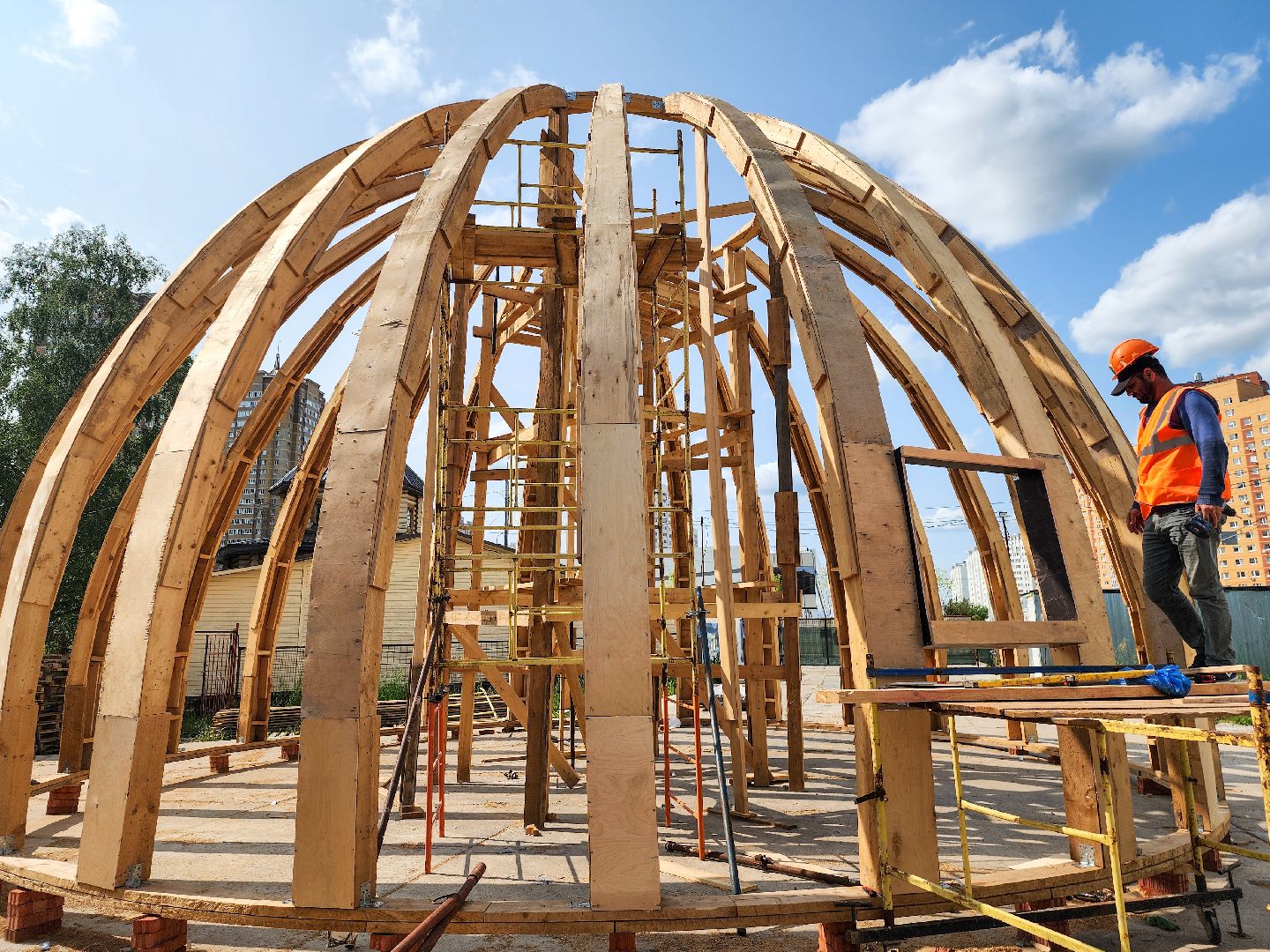 Подольск, Никольский храм, строительство храма,