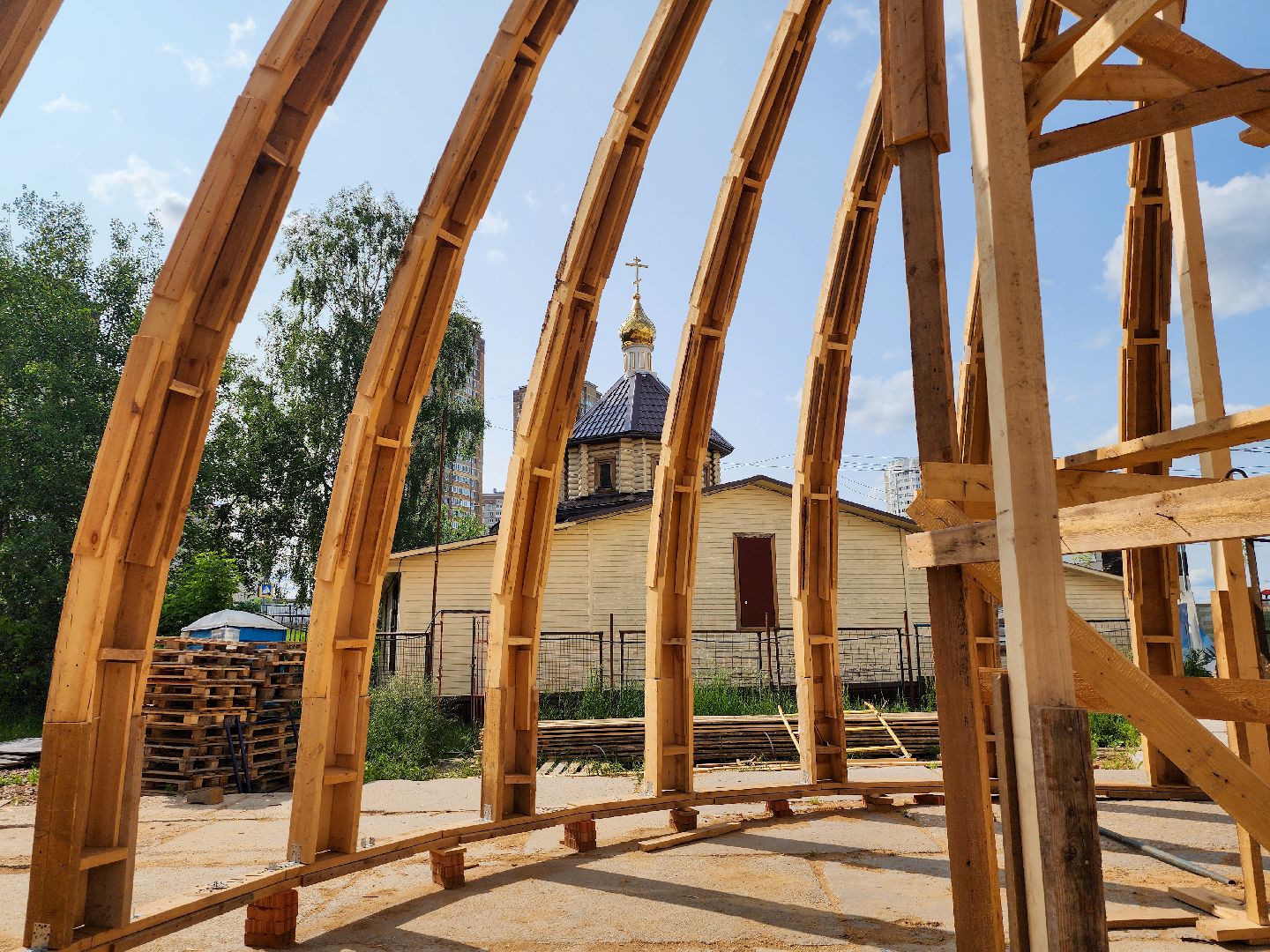 Подольск, Никольский храм, строительство храма,